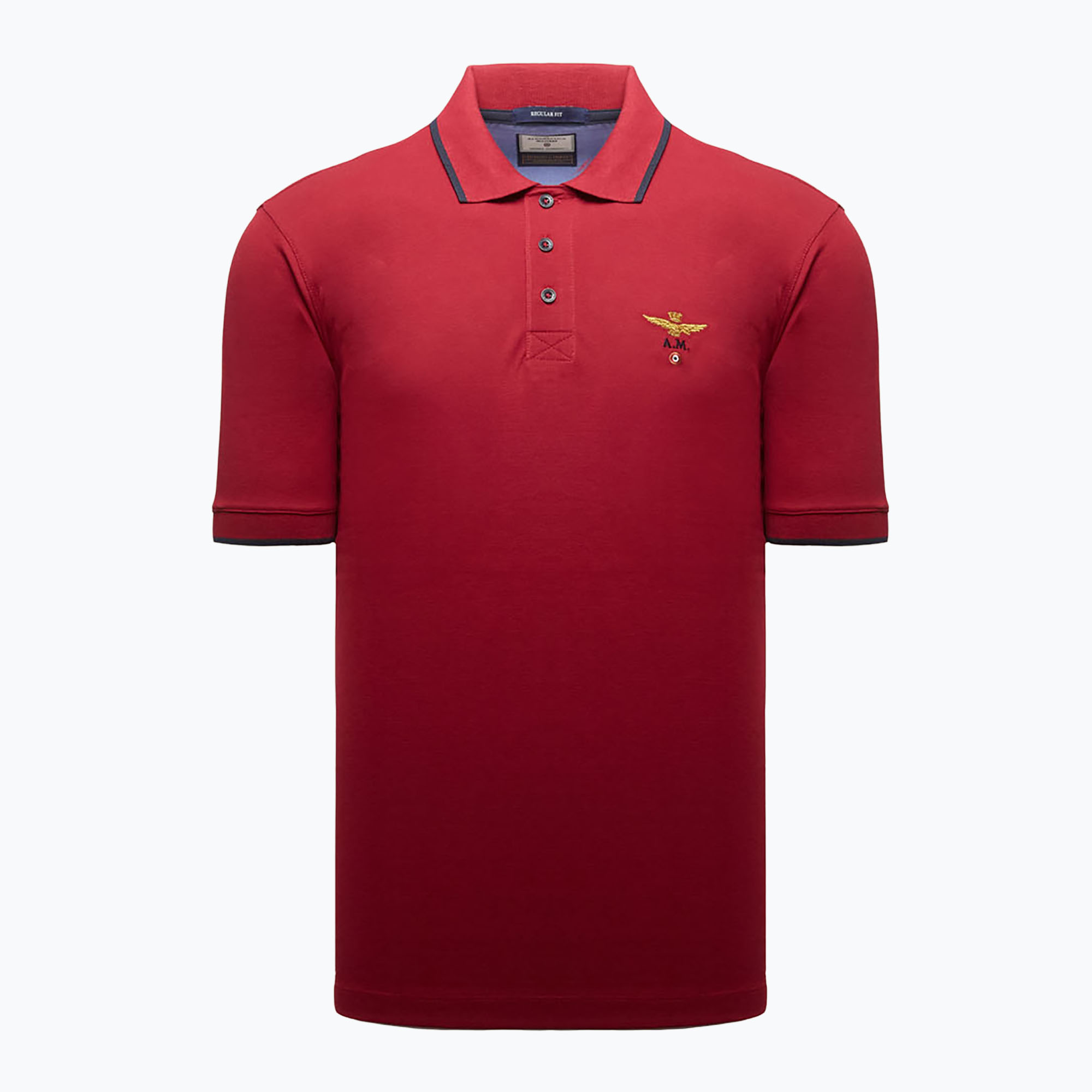 Мъжка поло тениска Aeronautica Militare 262PO1308UP00082 Polo tibetan red