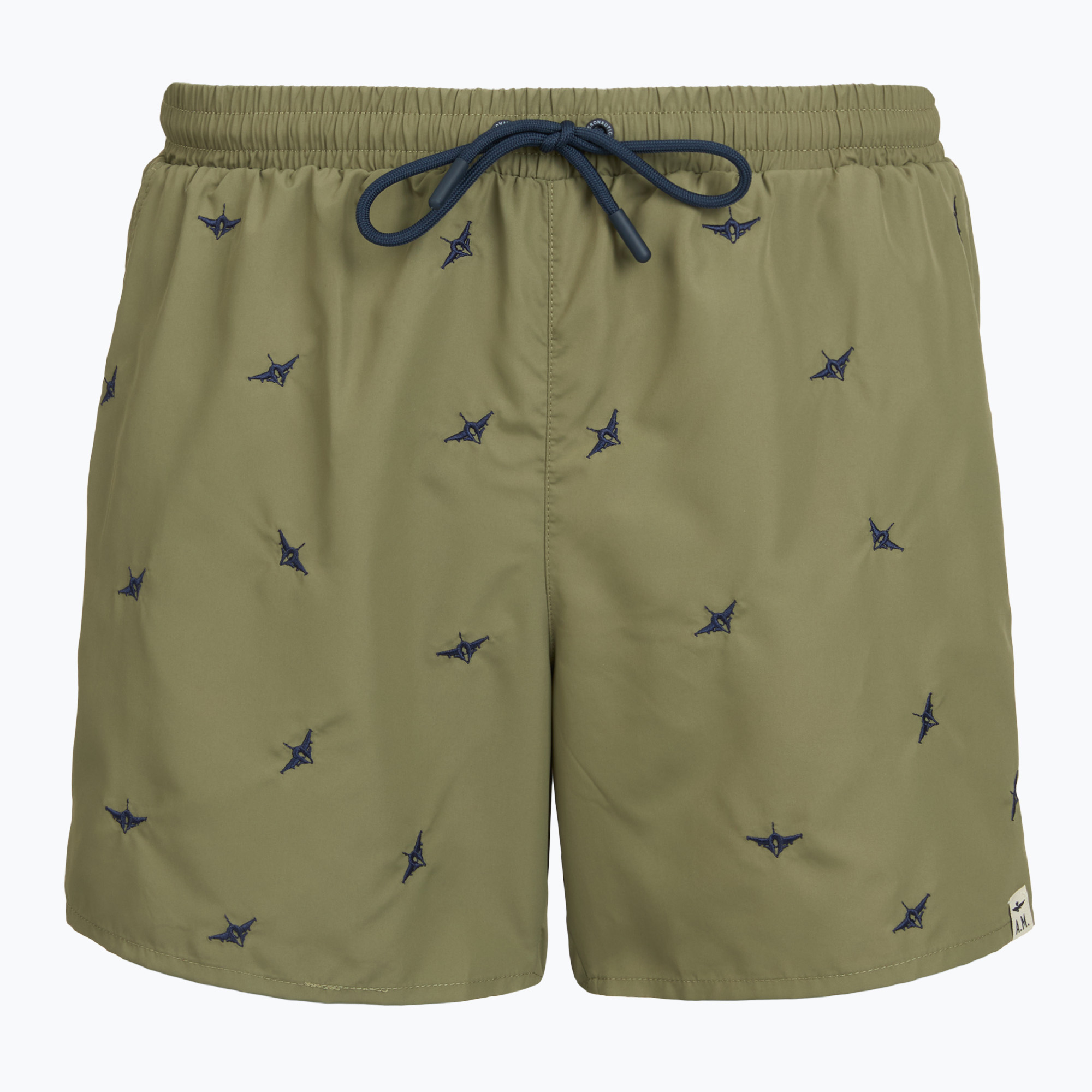 Мъжки плажни шорти Aeronautica Militare BW0232UCT04317 lichen green