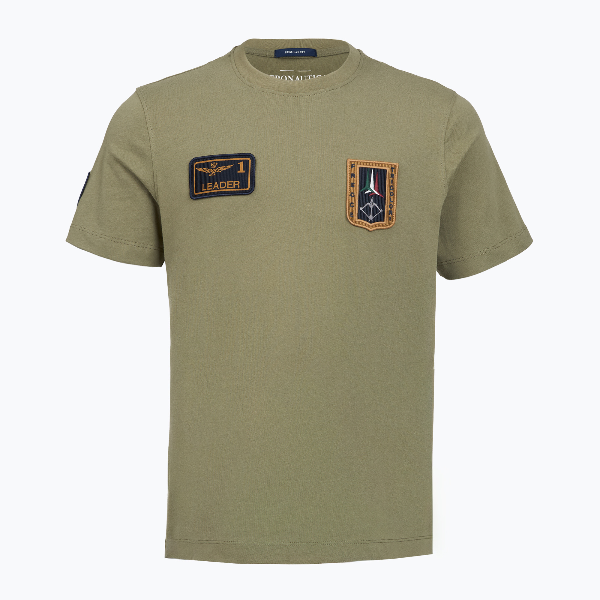 Мъжка тениска Aeronautica Militare TS2544UJ00592 lichen green