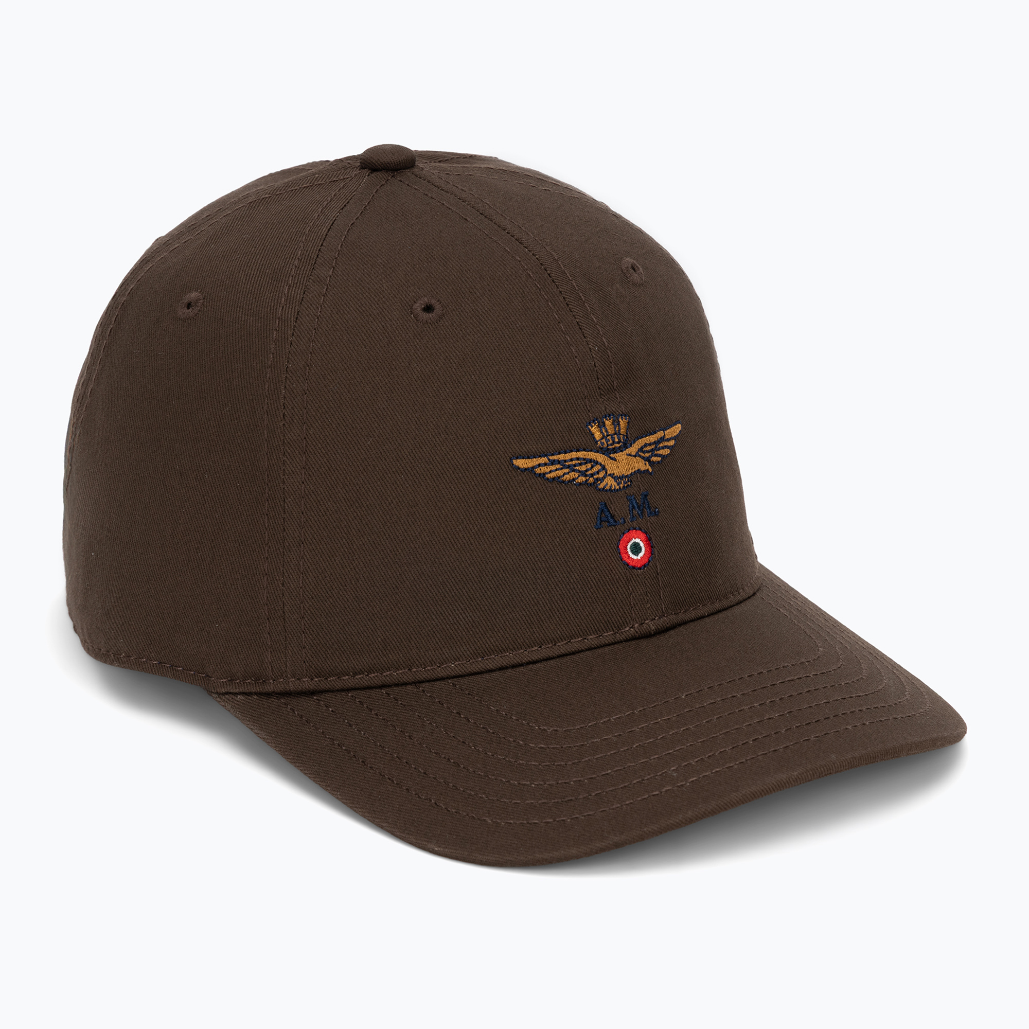 Мъжка шапка с козирка Aeronautica Militare HA1246UCT02 chestnut brown