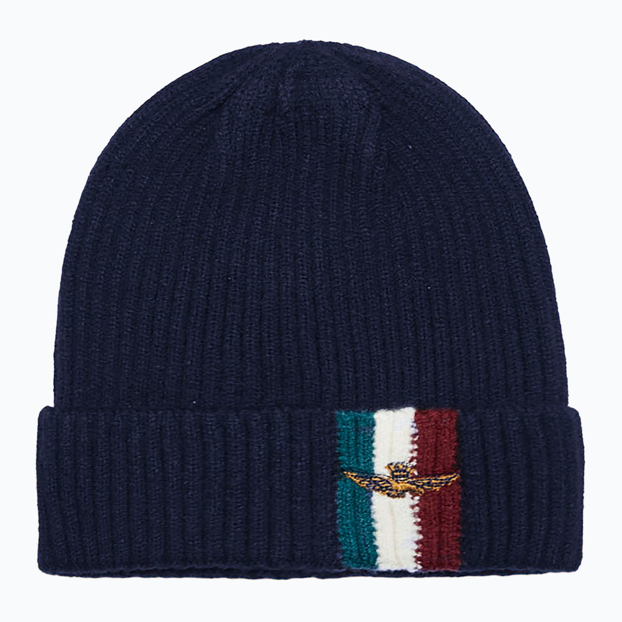 Мъжка зимна шапка Czapka Aeronautica Militare 262CU0094UL00555 blu navy
