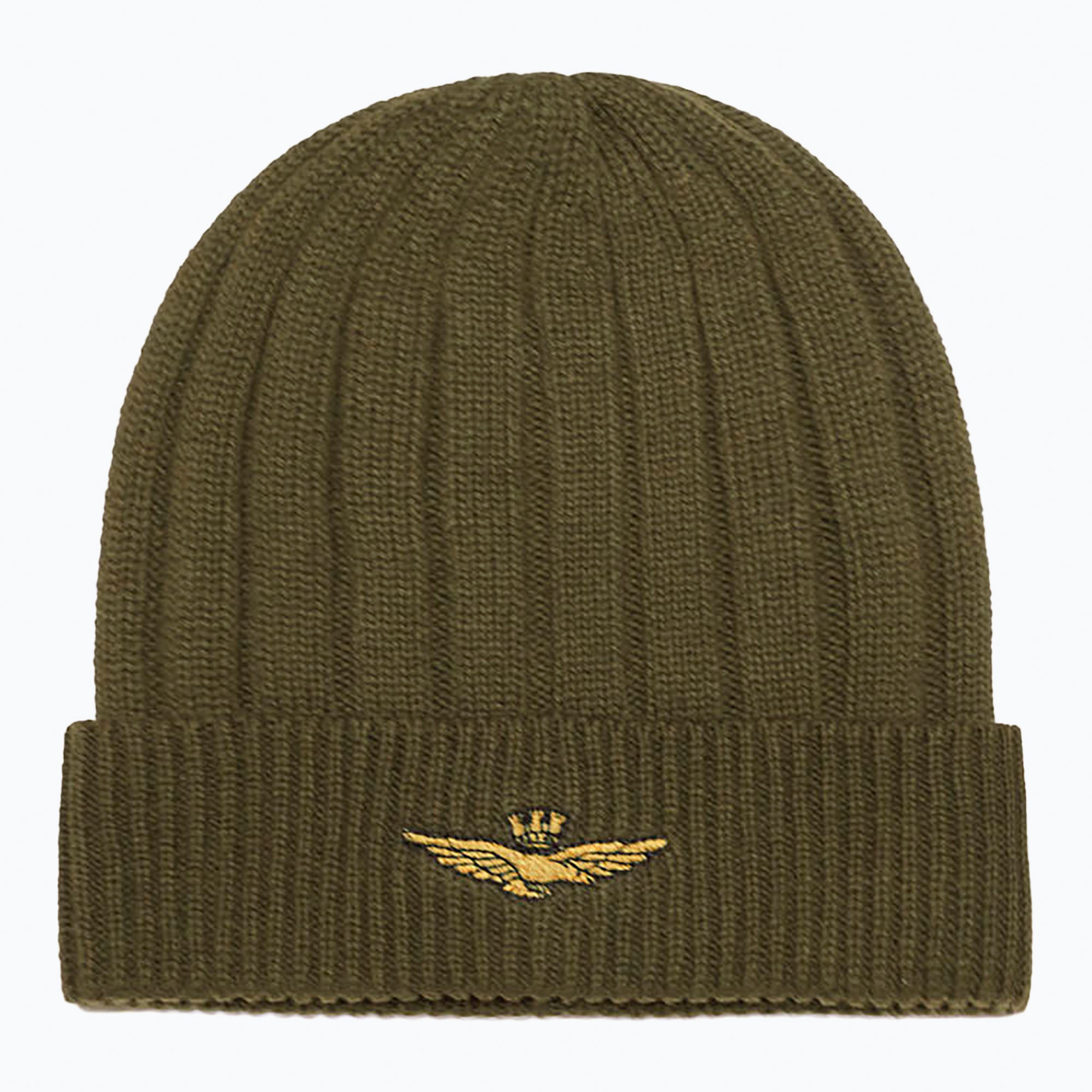 Мъжка зимна шапка Czapka Aeronautica Militare 262CU0098UL00485 verde militare