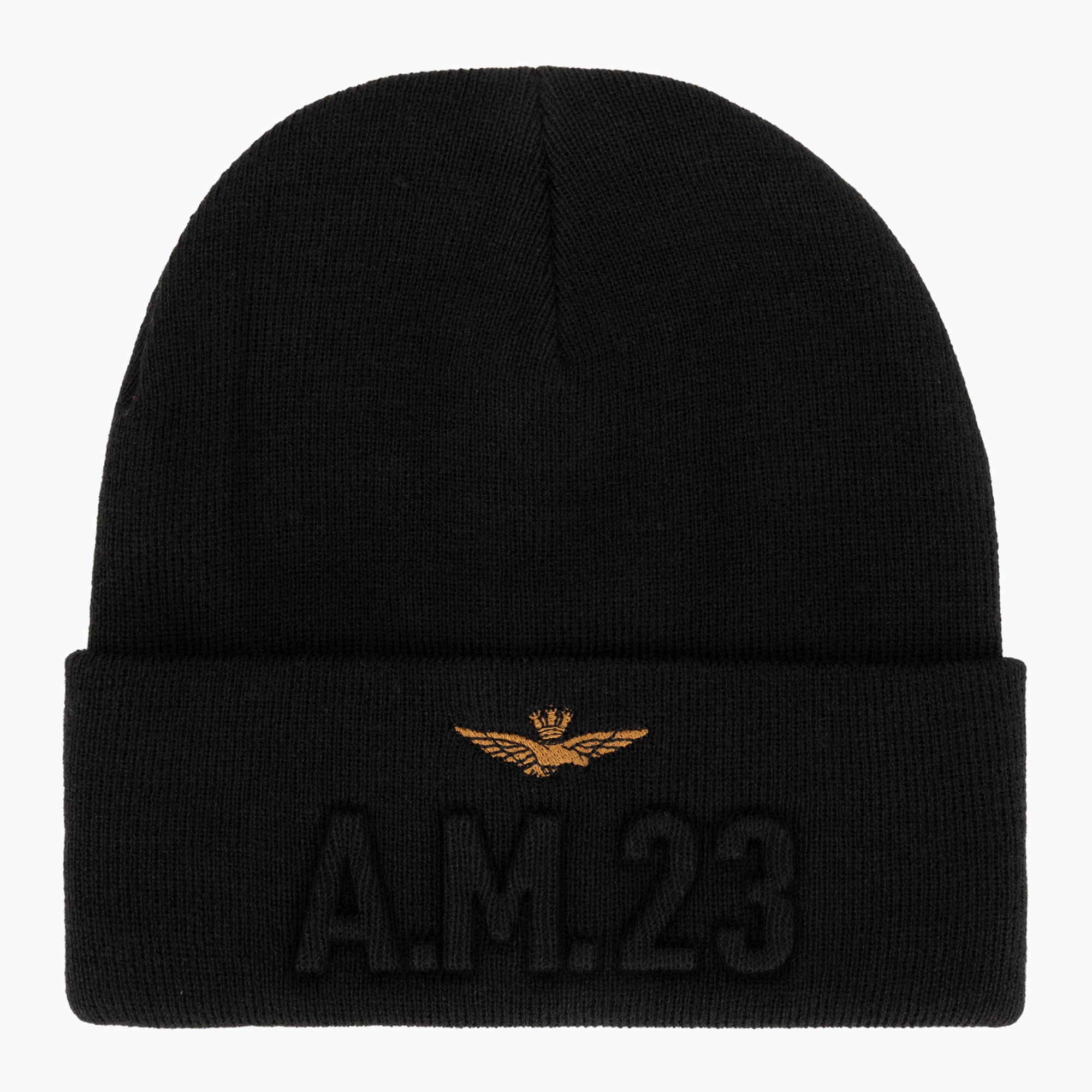 Мъжка зимна шапка Czapka Aeronautica Militare 262CU0099UL00949 jet black