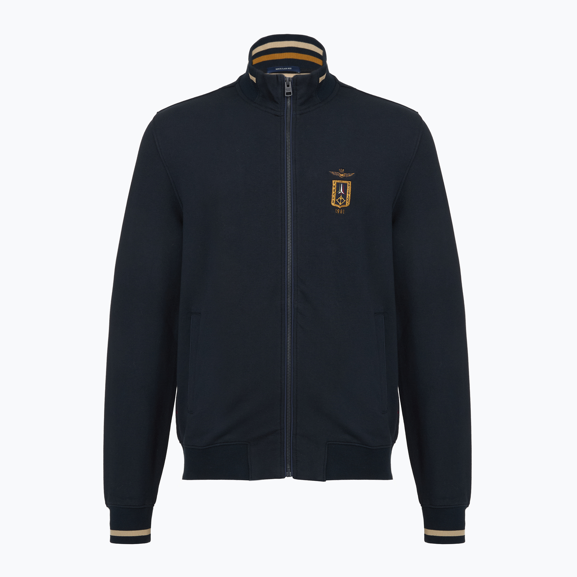Мъжки суитшърт Aeronautica Militare 262FE2089UF00662 Fz blu navy