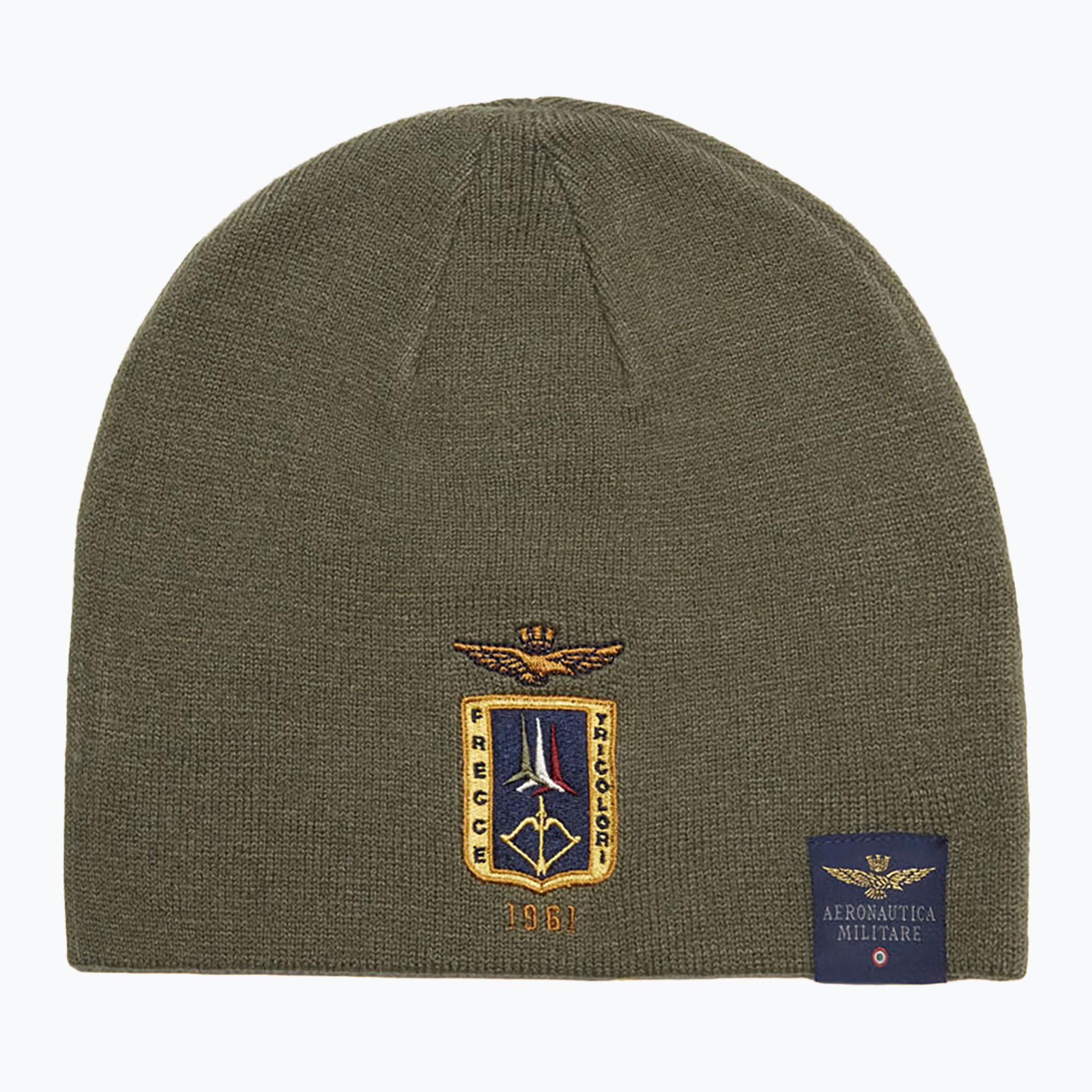 Мъжка зимна шапка Czapka Aeronautica Militare 262CU0092UL00450 tea leaf