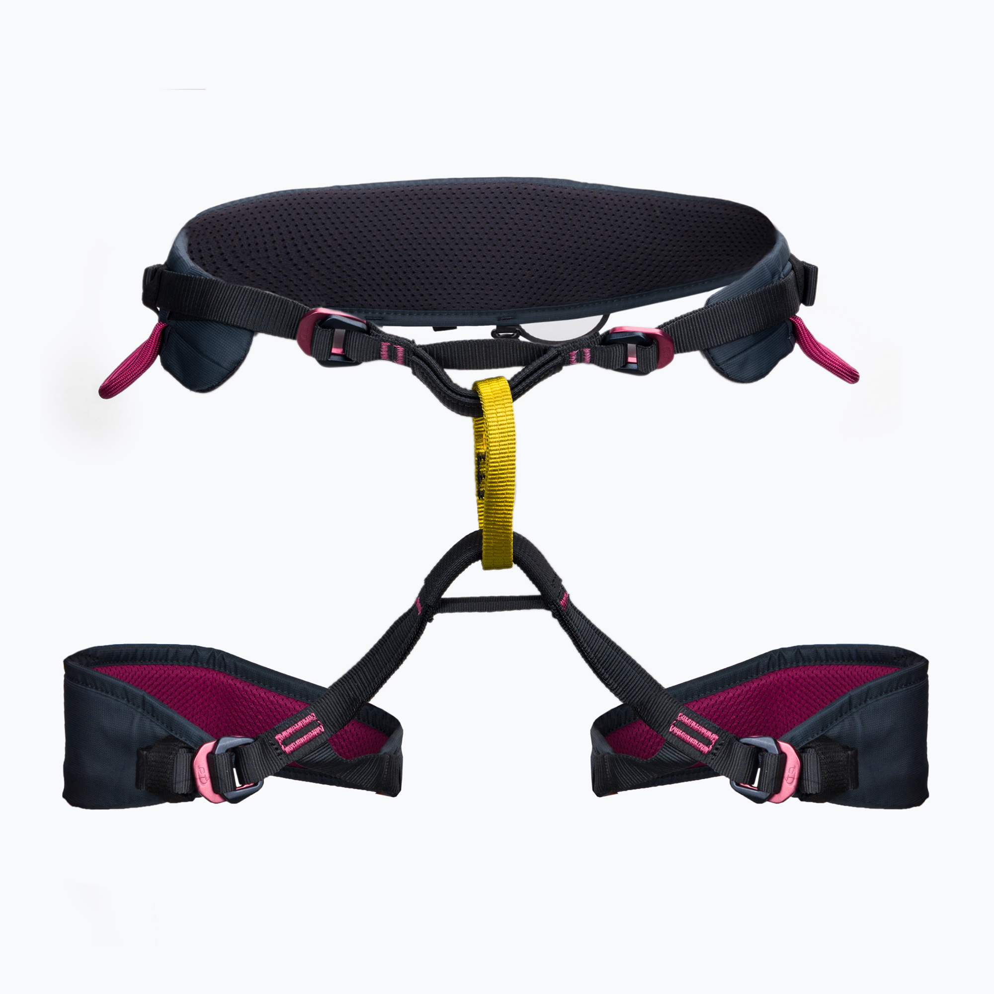 Uprząż wspinaczkowa damska Climbing Technology Anthea anthracite/cyclamen 