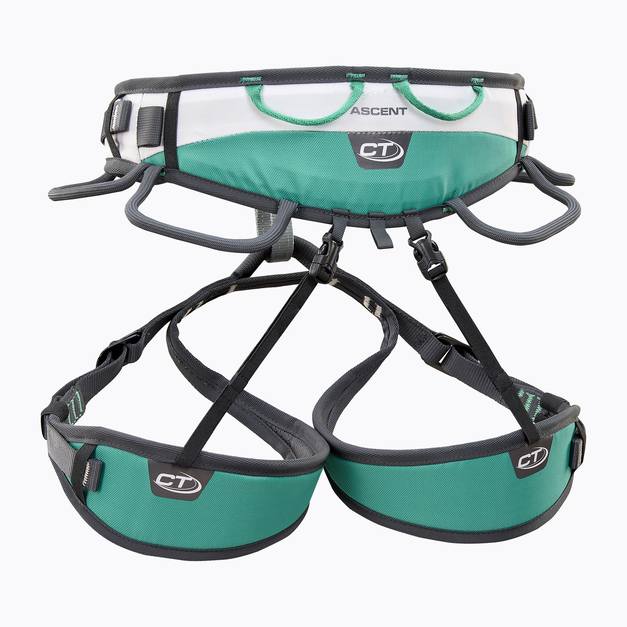 Uprząż wspinaczkowa Climbing Technology Ascent blue marine/silver 
