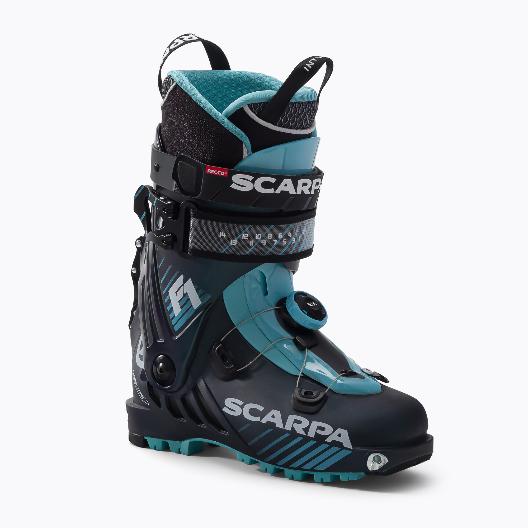 Lyžiarske topánky SCARPA F1 modré 12173-502/1 (F1 12173-502/1)