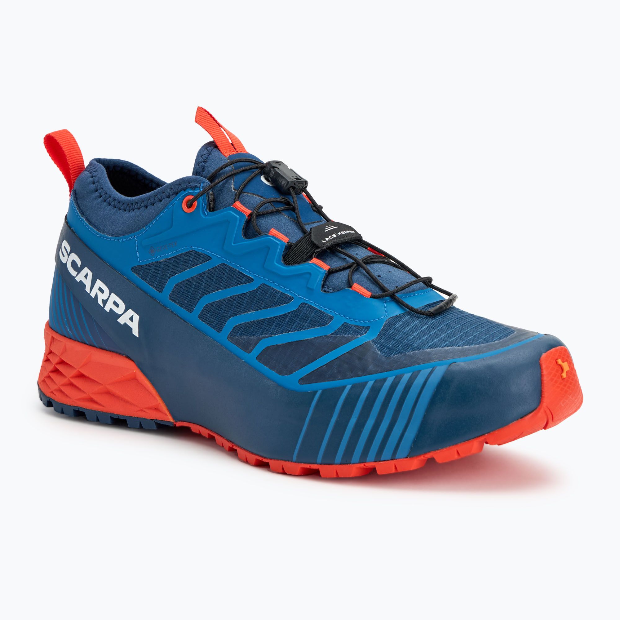 Buty do biegania męskie SCARPA Ribelle Run GTX blue/spicy orange 