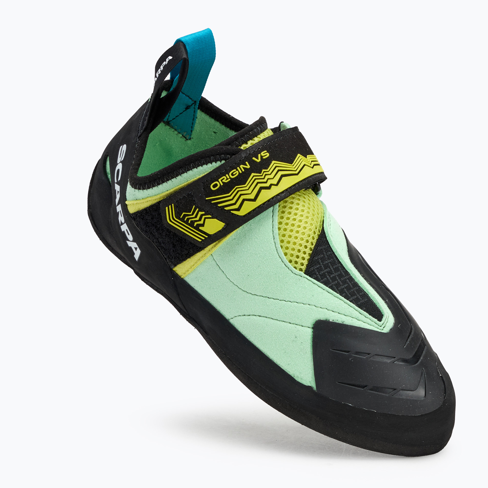 Women's climbing shoes SCARPA Origin VS pastel green/lime