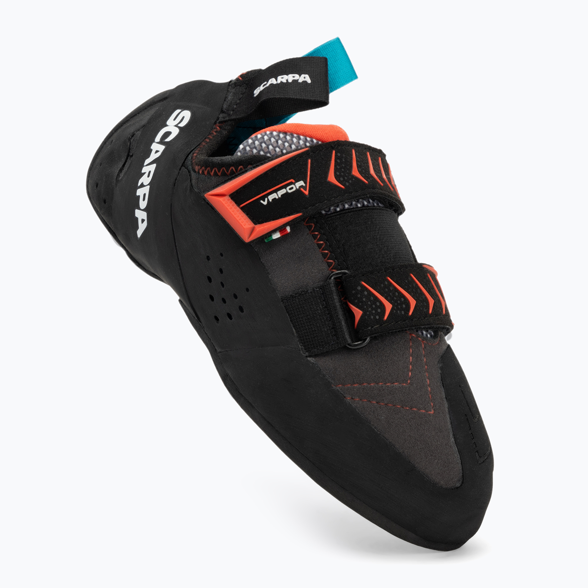 Chaussure D'Escalade Scarpa Vapor V LV - Volume Faible - Couleur Smoke/Coral - Taille 41.5