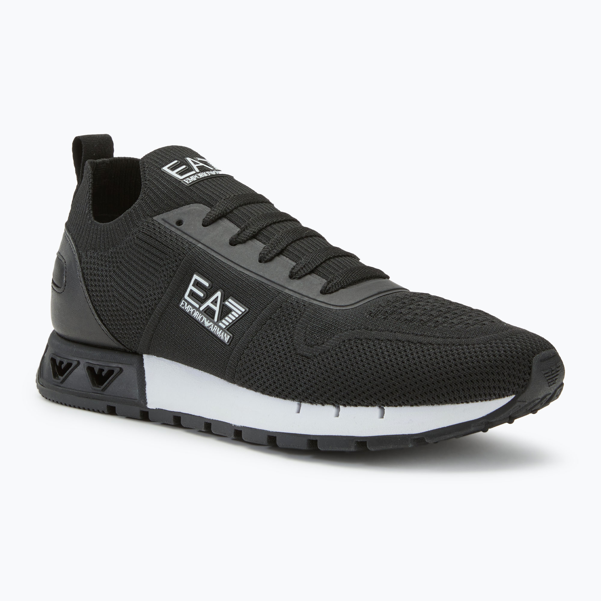 Buty EA7 Emporio Armani Black & White Legacy Knit black/ white 