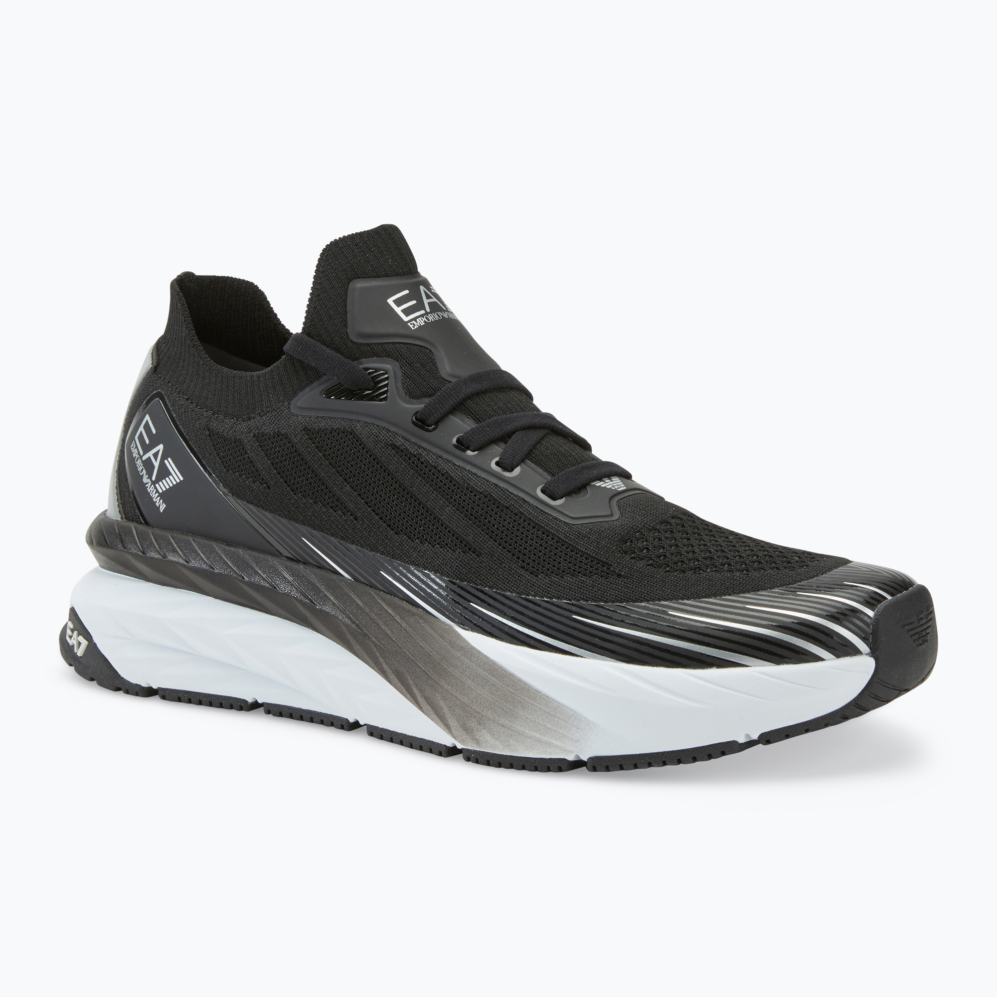 Buty EA7 Emporio Armani Crusher Sonic Knit black/ silver 