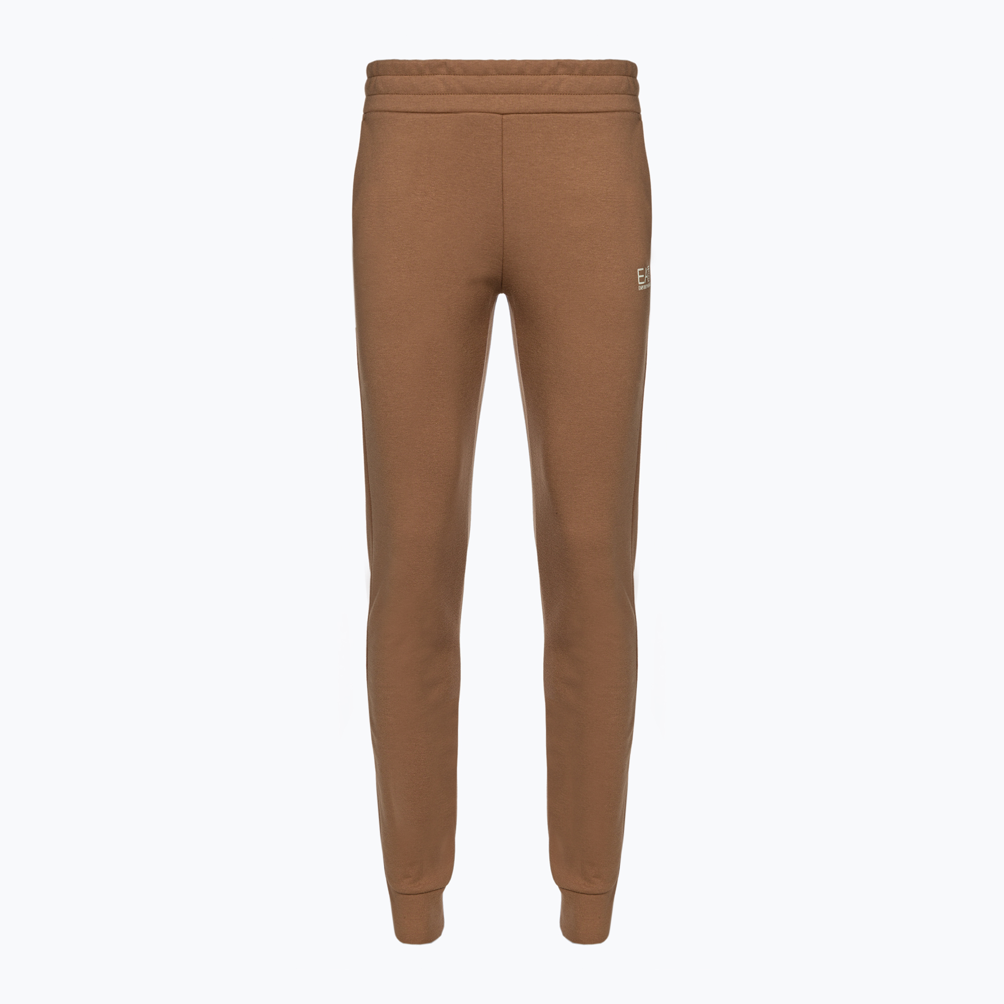 Spodnie damskie EA7 Emporio Armani Train Logo Series Essential tan 