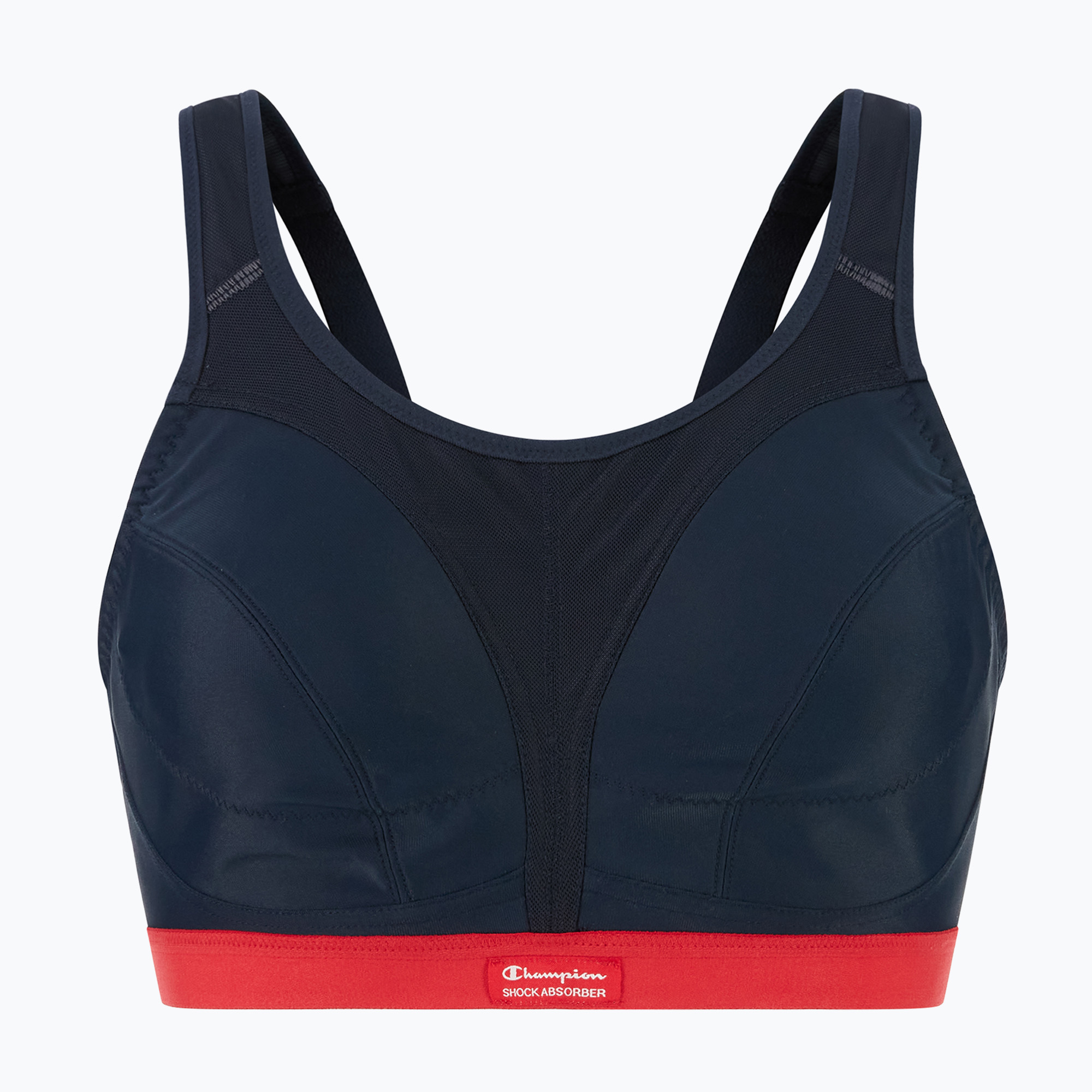 Biustonosz treningowy Shock Absorber Active D+ Classic navy/red 