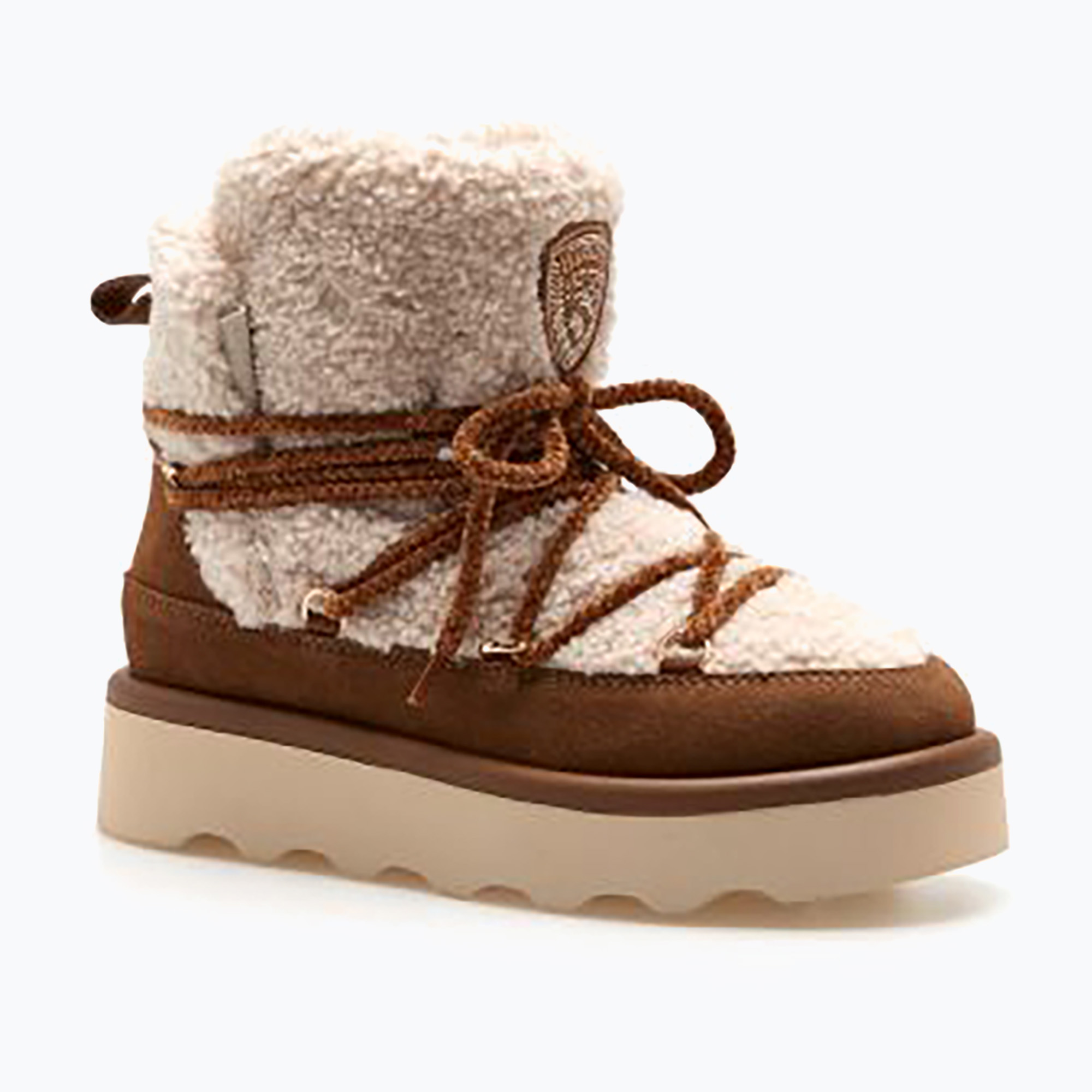 Ghete pentru femei Blauer USA F6DOYLE01 cream/brown