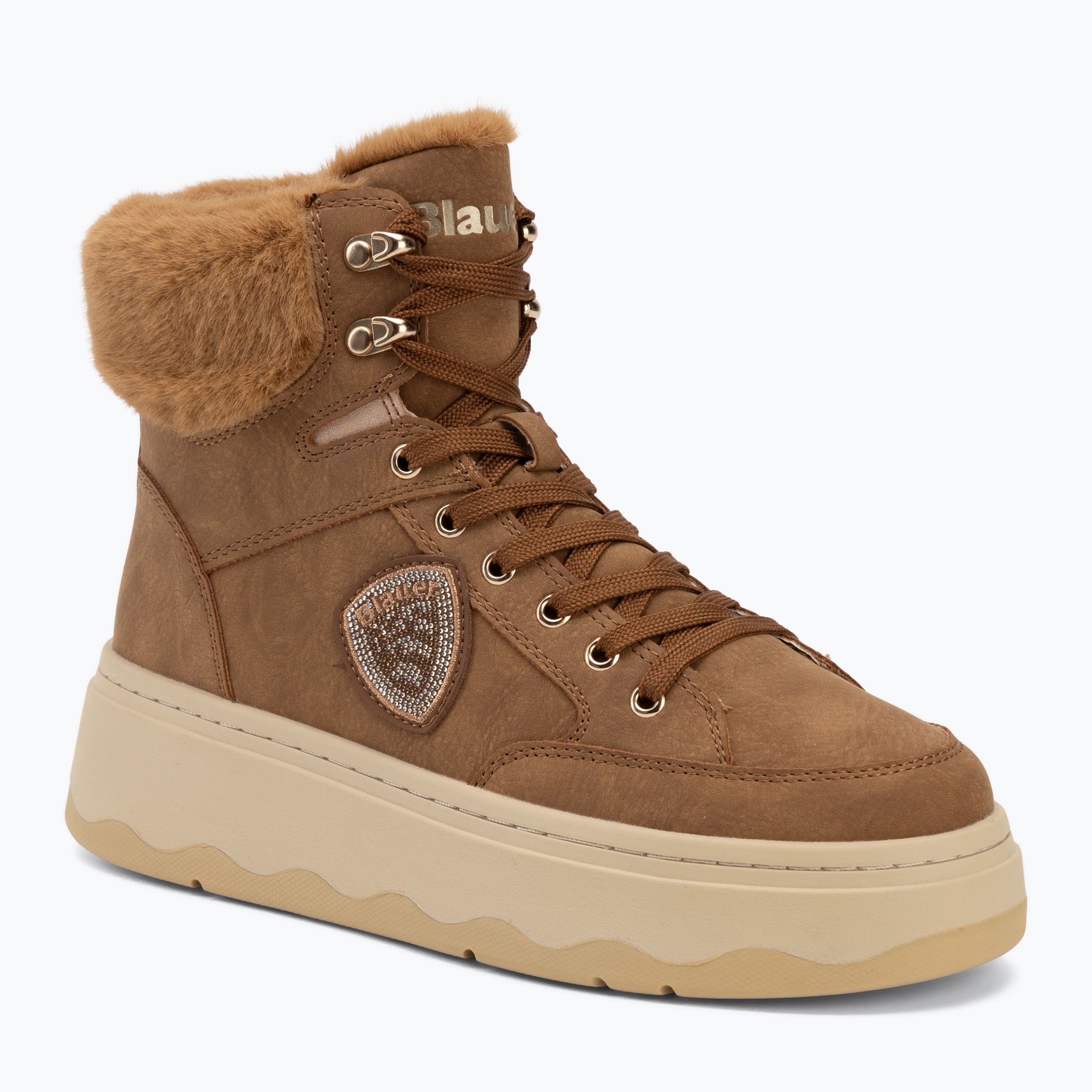Дамски обувки Blauer USA F6MARIBEL02 Mid cognac