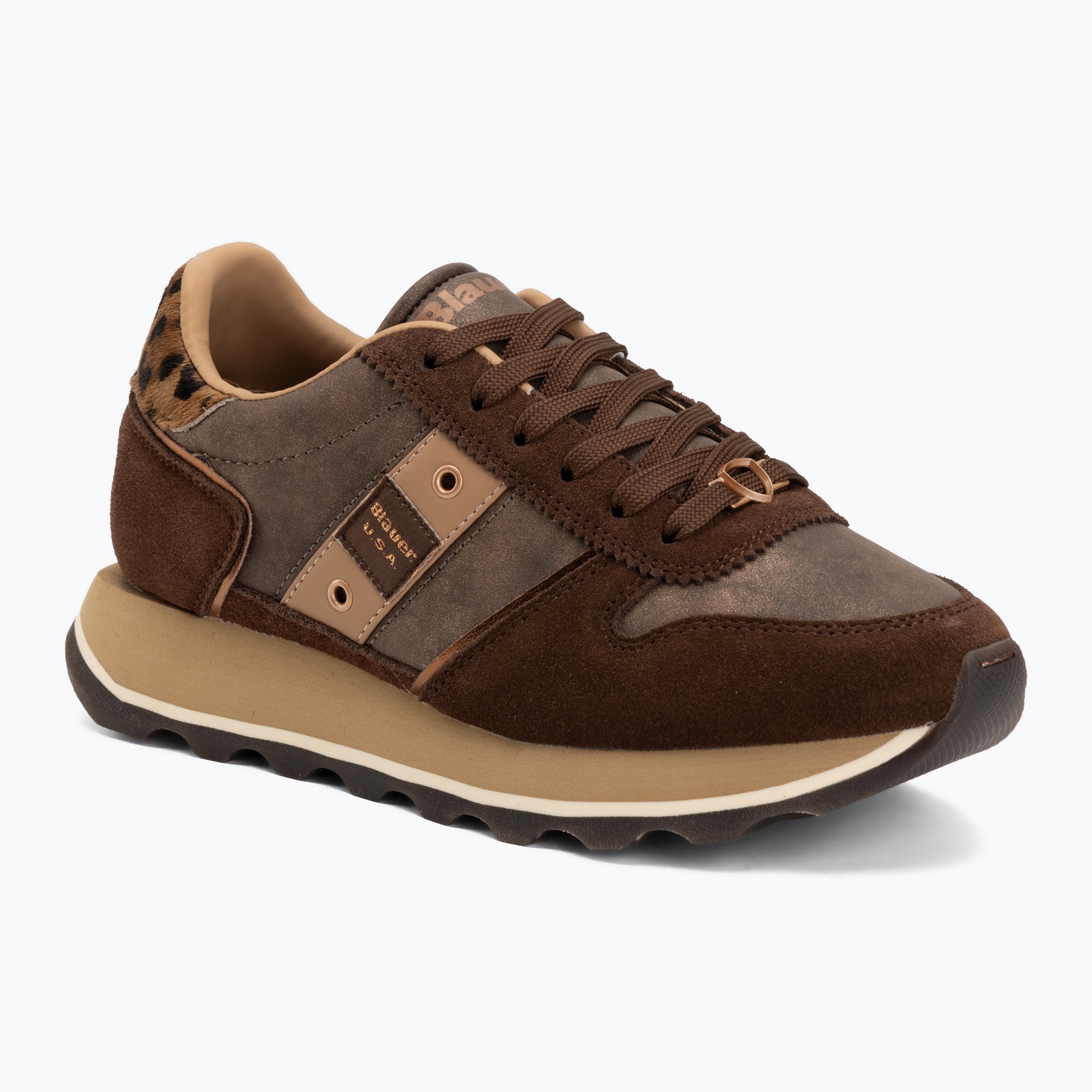 Buty damskie Blauer USA F6MILLS01 brown | WYSYŁKA W 24H | 30 DNI NA ZWROT