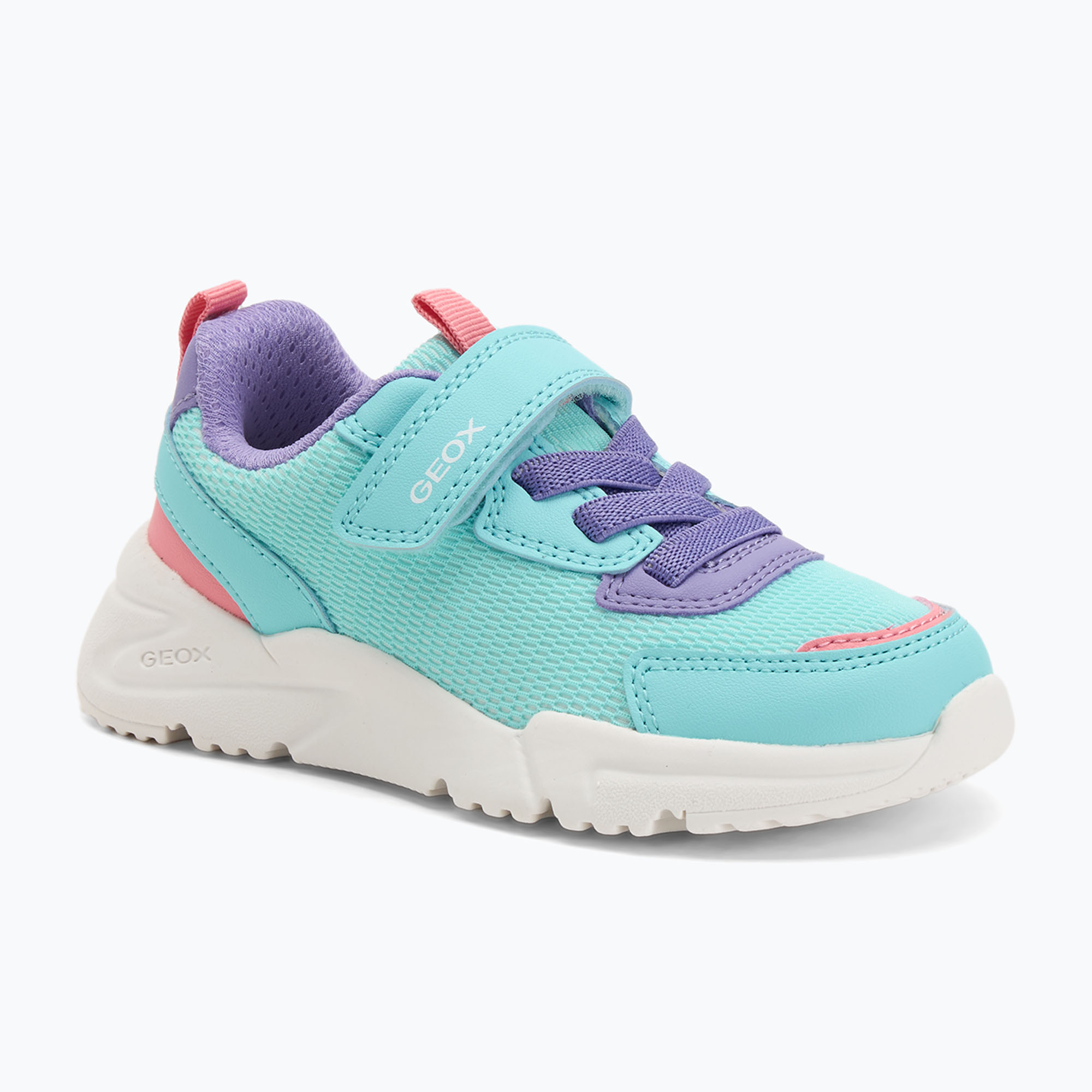 Buty dziecięce Geox Loftus sea green/lilac 