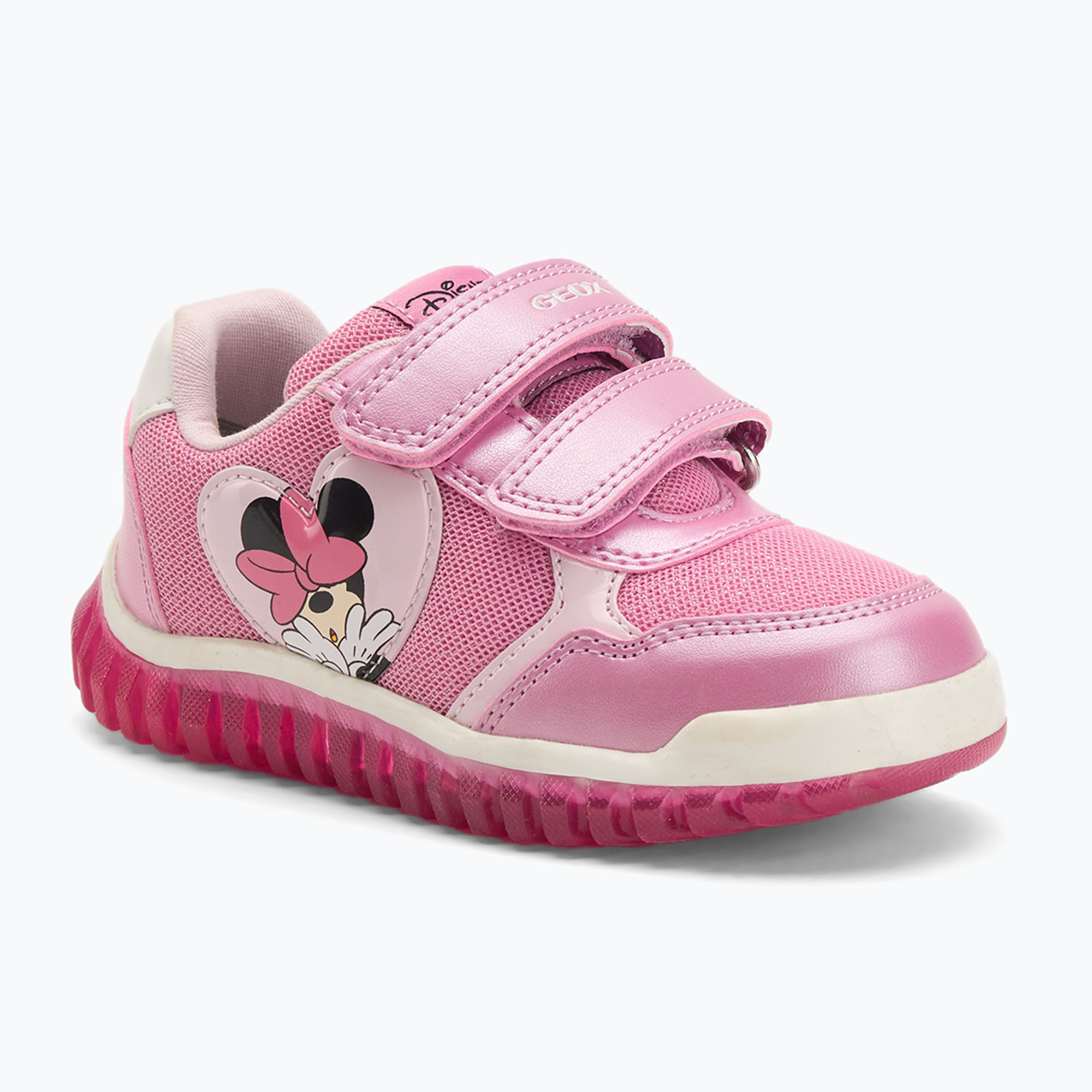 Buty dziecięce Geox Lightyloo dark pink 