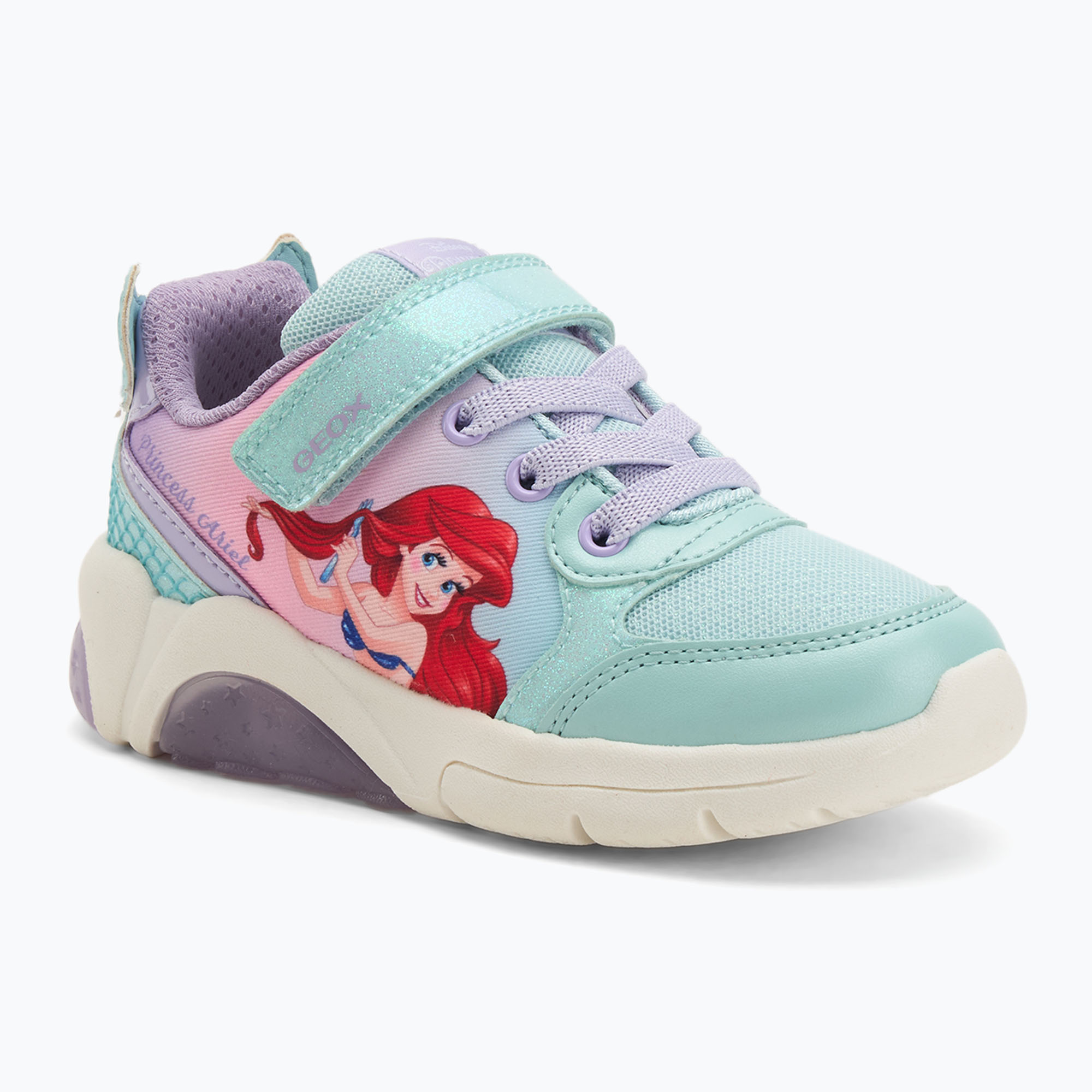 Buty dziecięce Geox Fadinlight sea green/lilac 
