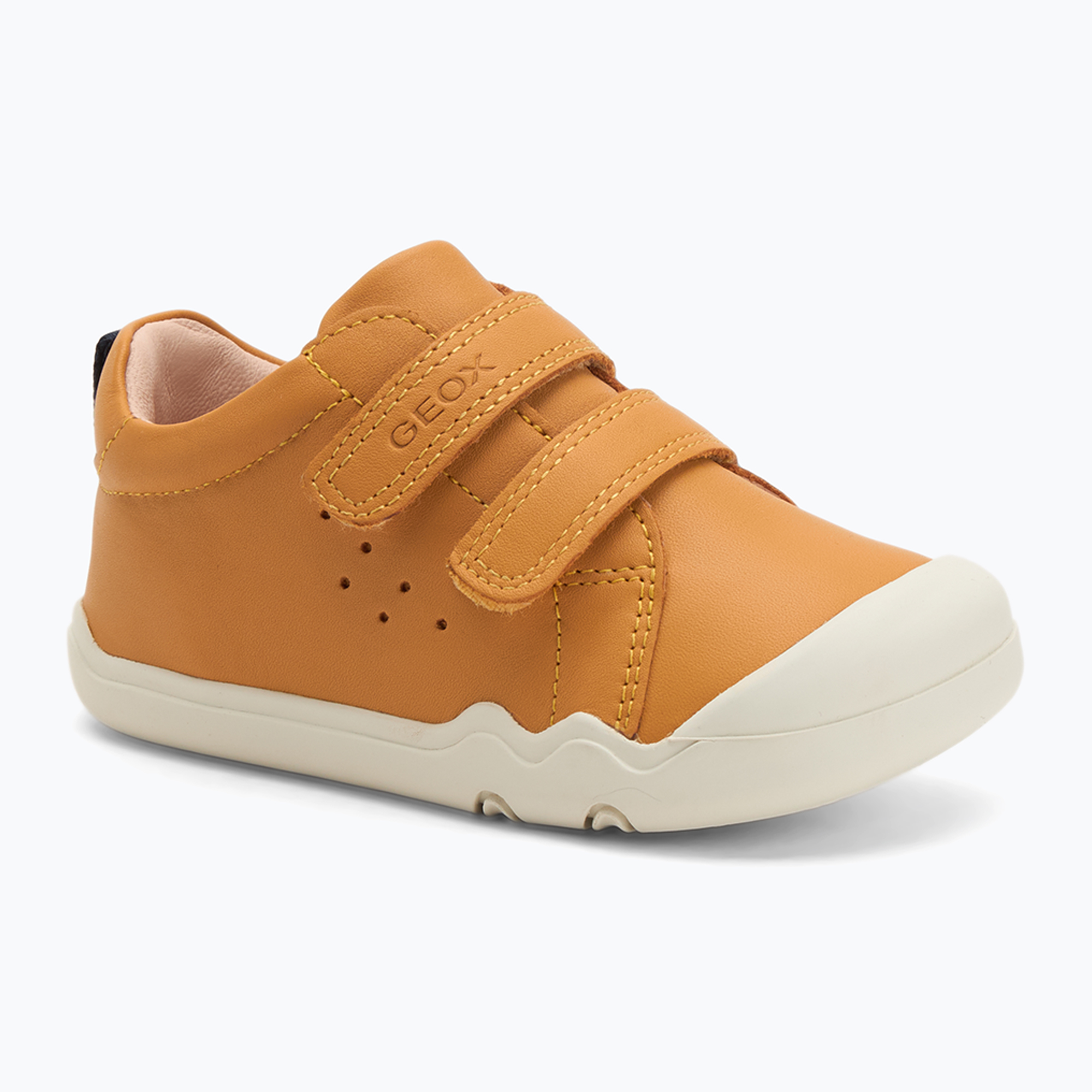 Buty barefoot dziecięce Geox Steppieup ochre yellow/navy 