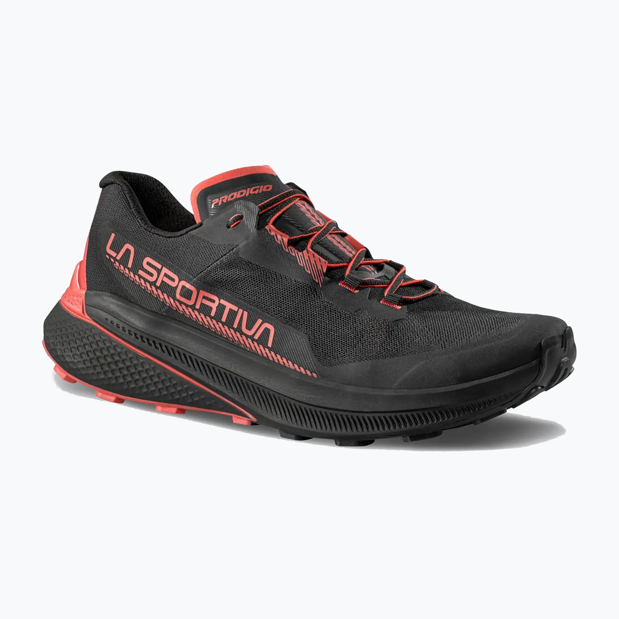 Buty do biegania męskie La Sportiva Prodigio black/tango red 