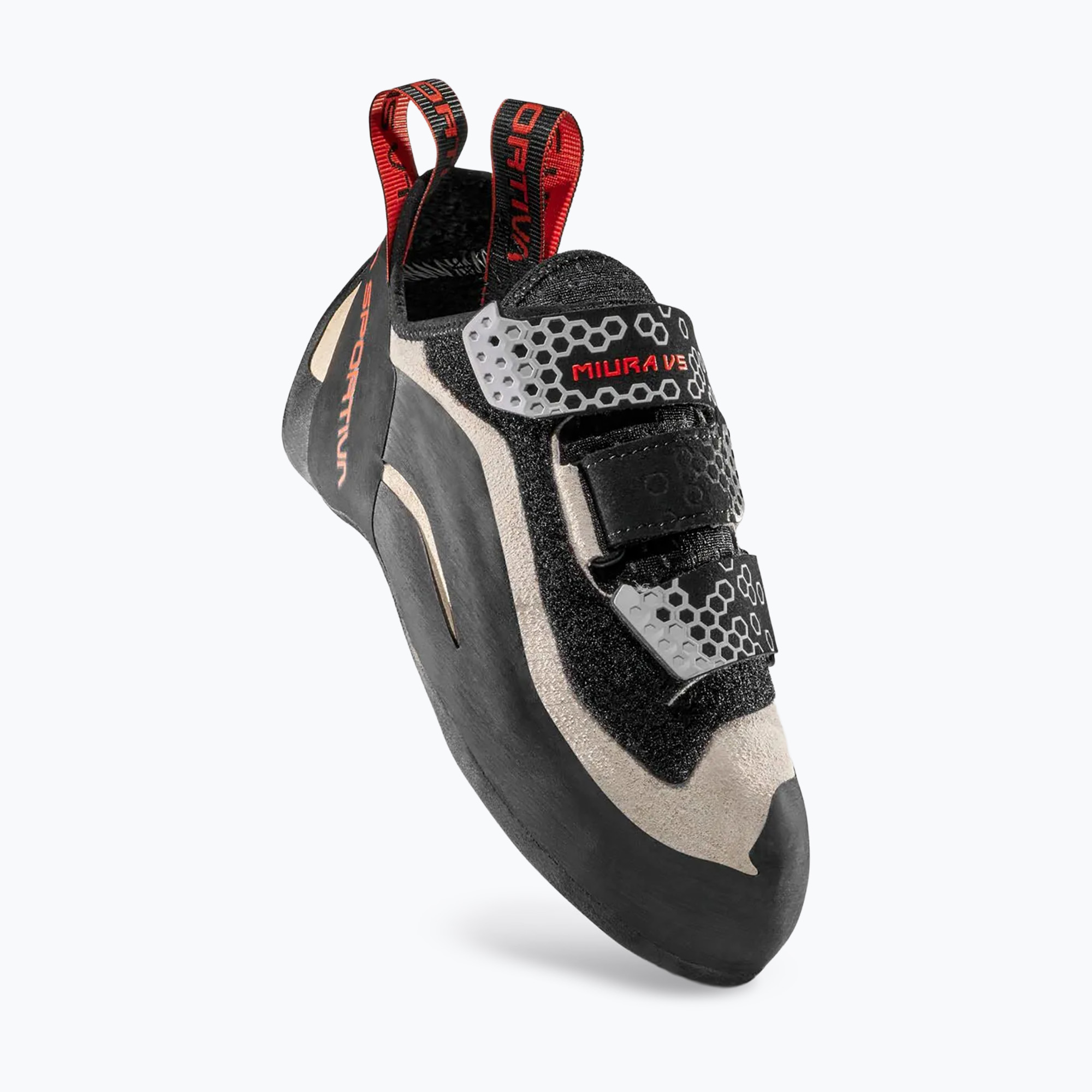 Buty wspinaczkowe damskie La Sportiva Miura VS white/cherry tomato 