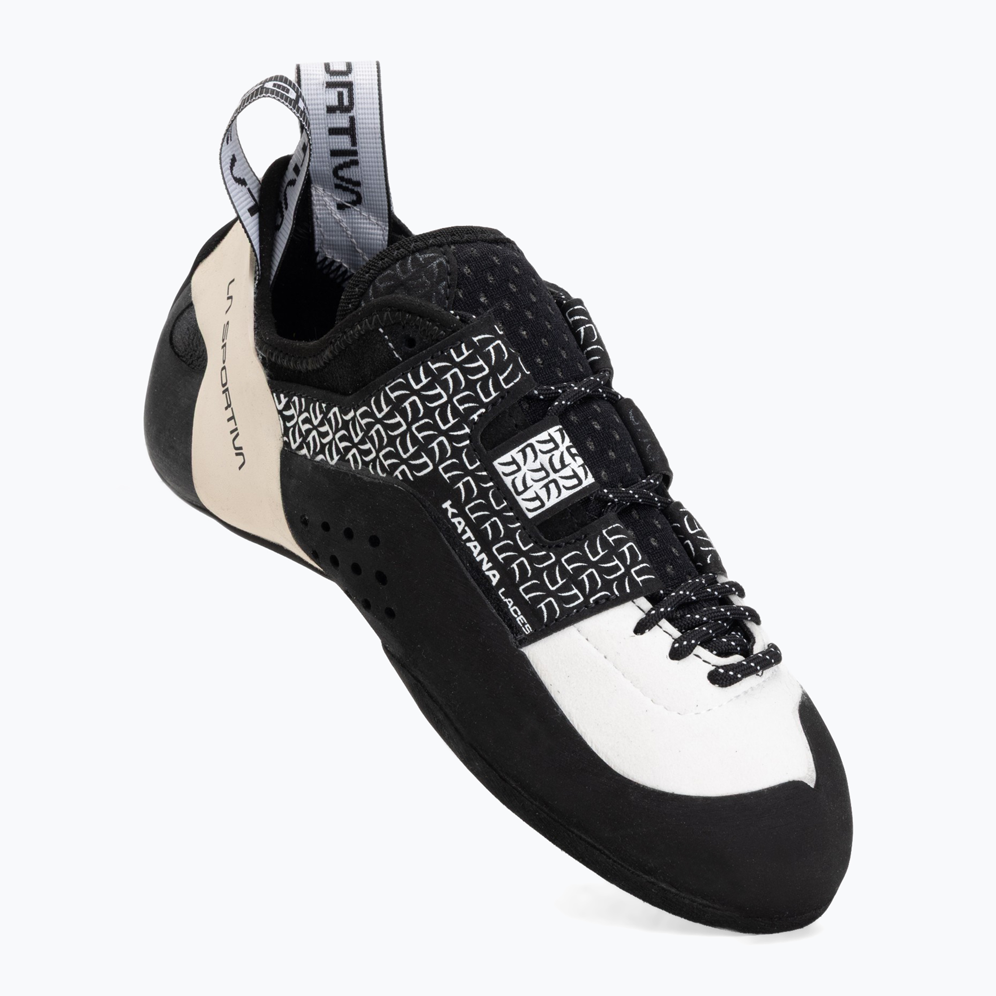 Buty wspinaczkowe dziecięce La Sportiva Katana Laces white/black 
