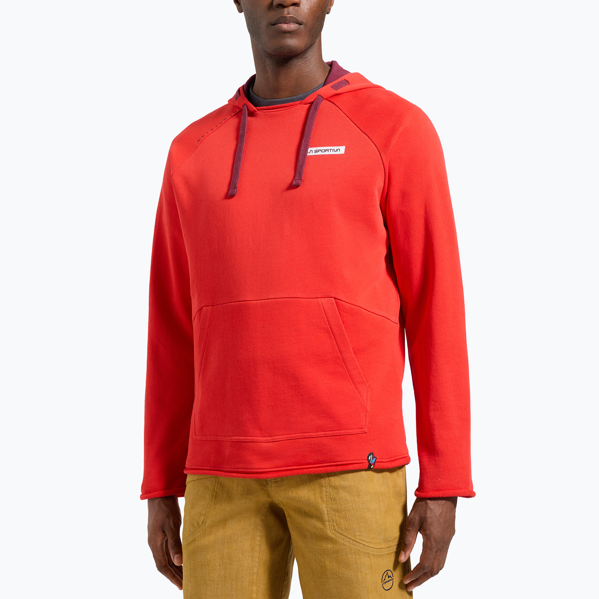 Bluza trekkingowa męska La Sportiva Telendos Hoody mountain red 