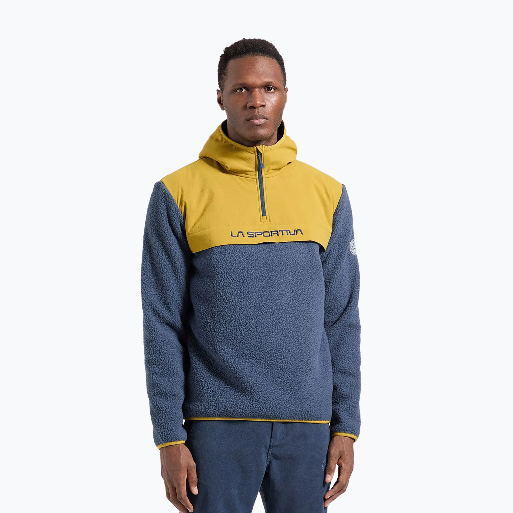 Bluza męska La Sportiva Guidance Sherpa Hoody night sky/savana 