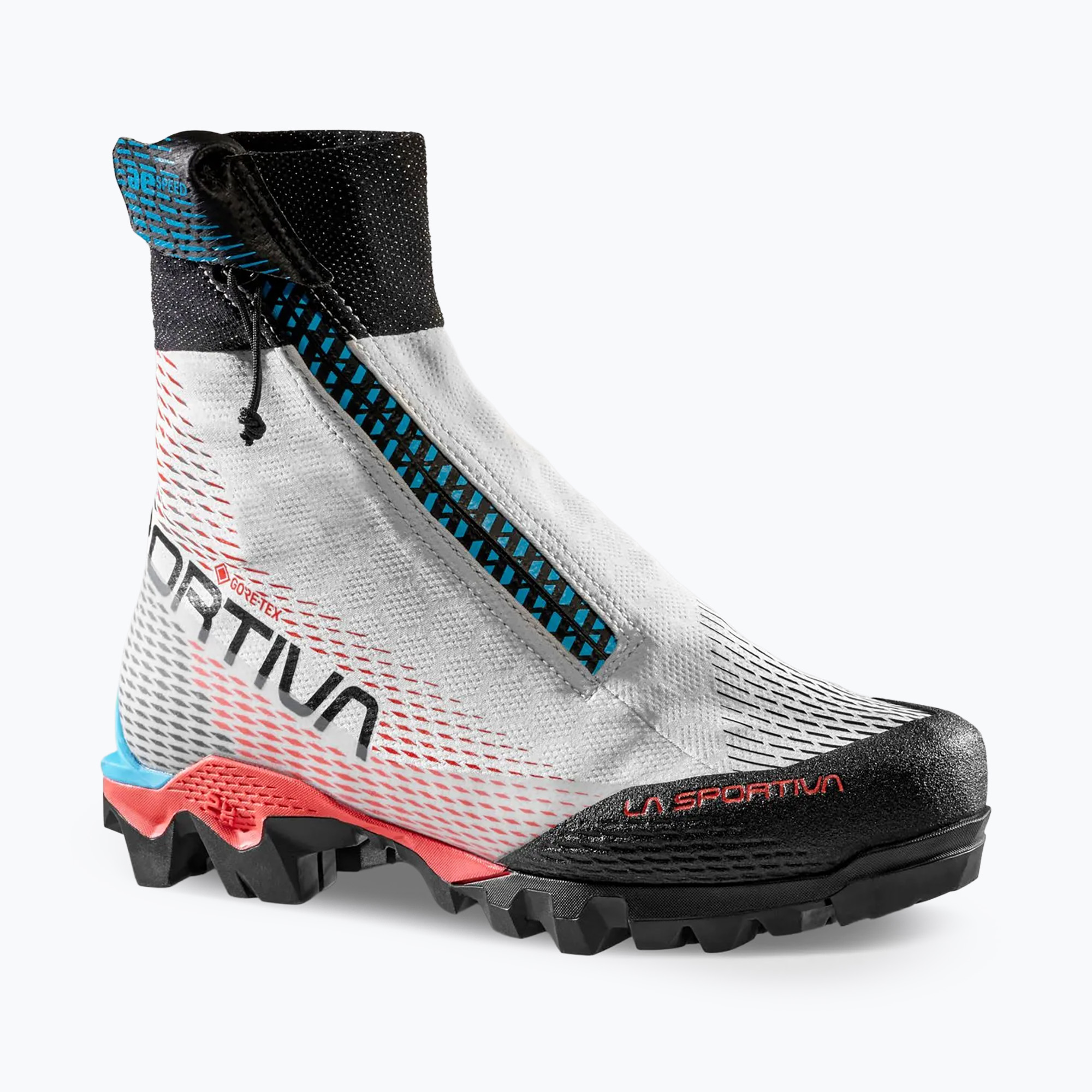 Дамски високопланински обувки La Sportiva Aequilibrium Speed GTX white/hibiscus