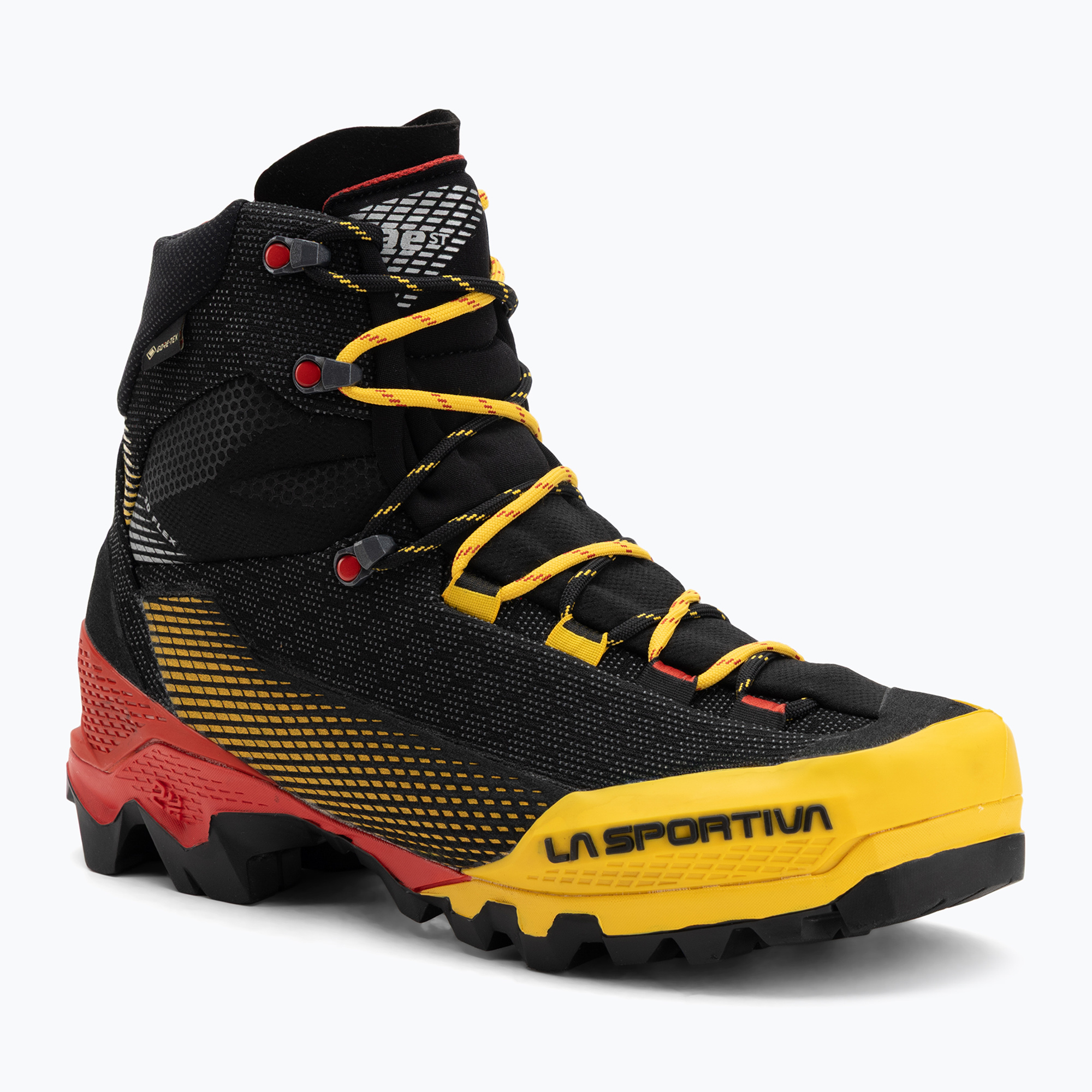 Buty wysokogórskie męskie La Sportiva Aequilibrium ST GTX black/yellow 