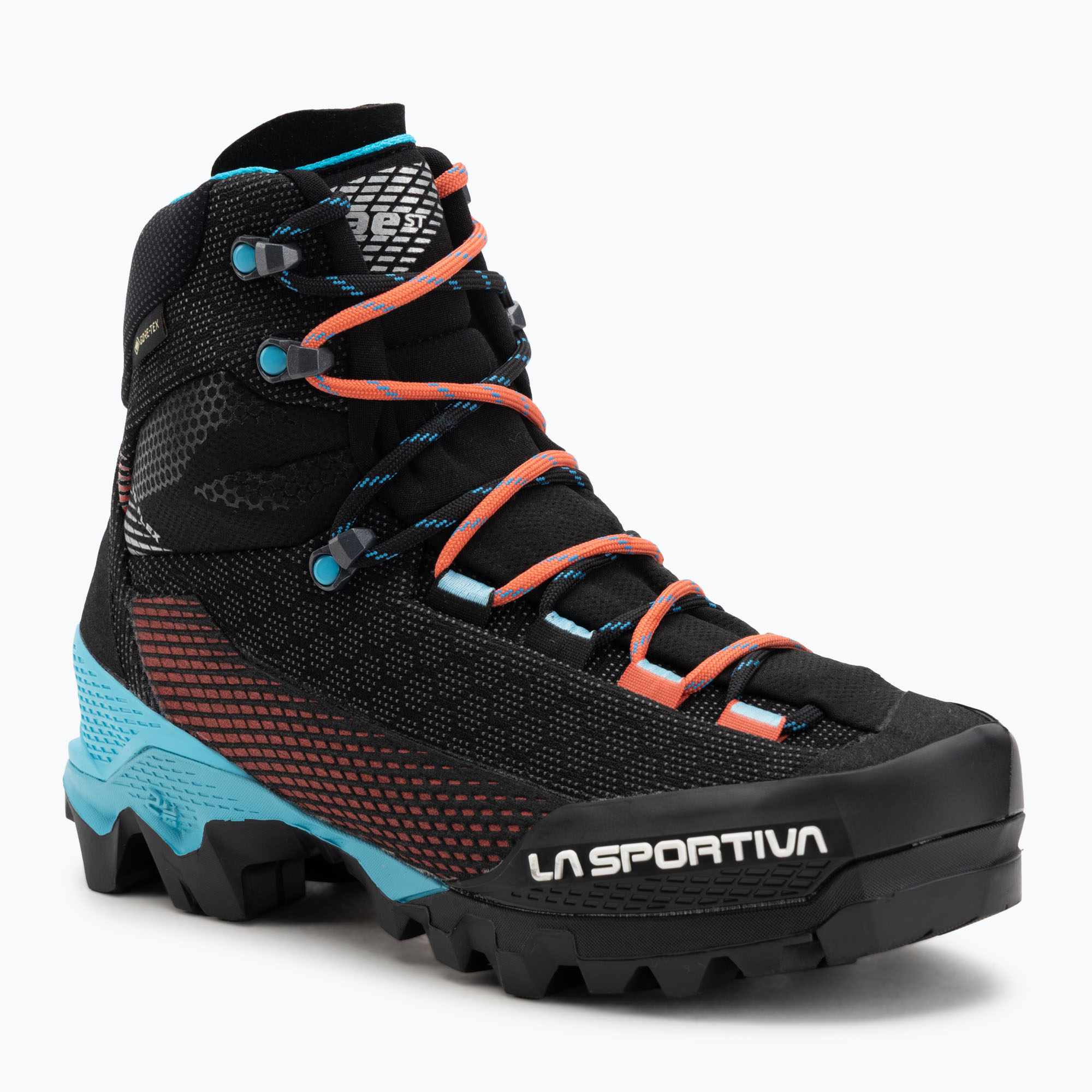 Buty wysokogórskie damskie La Sportiva Aequilibrium ST GTX black/hibiscus 