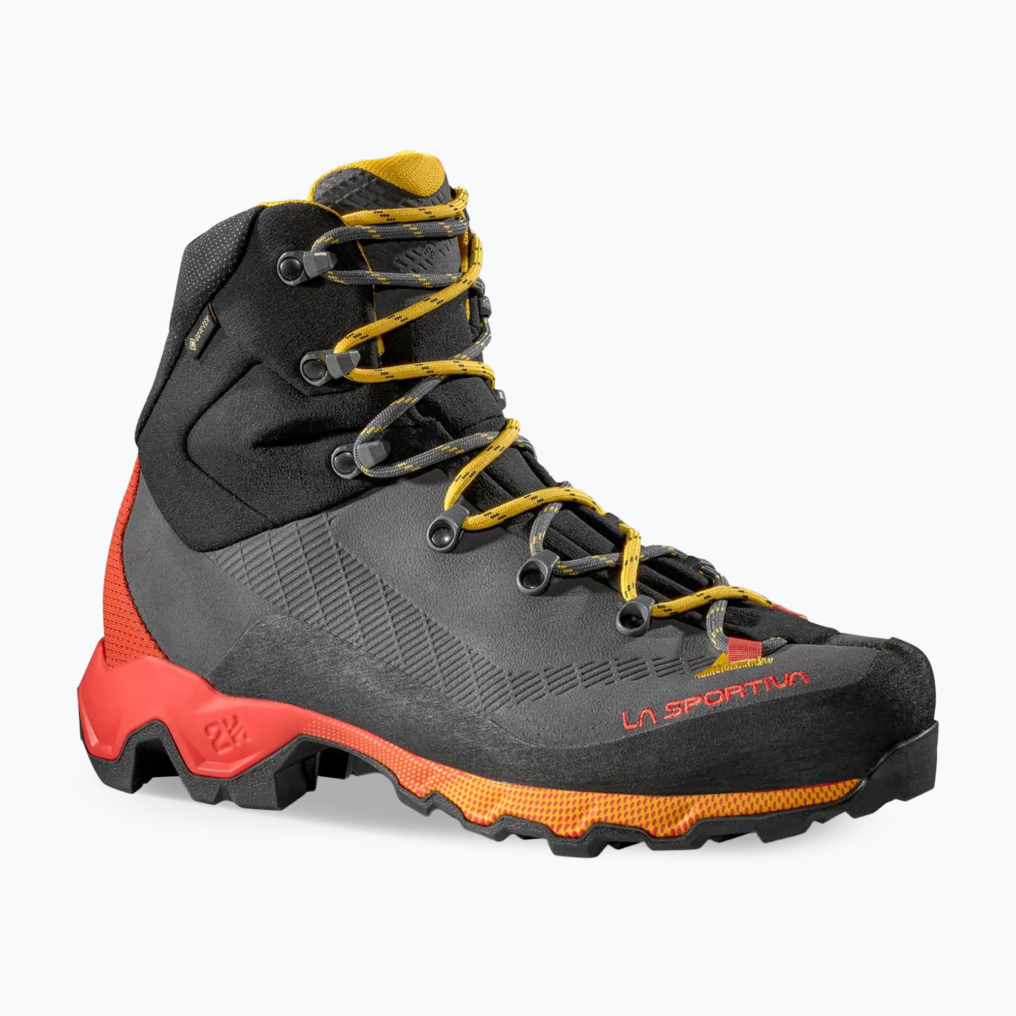 Buty wysokogórskie męskie La Sportiva Aequilibrium Trek GTX carbon/yellow 