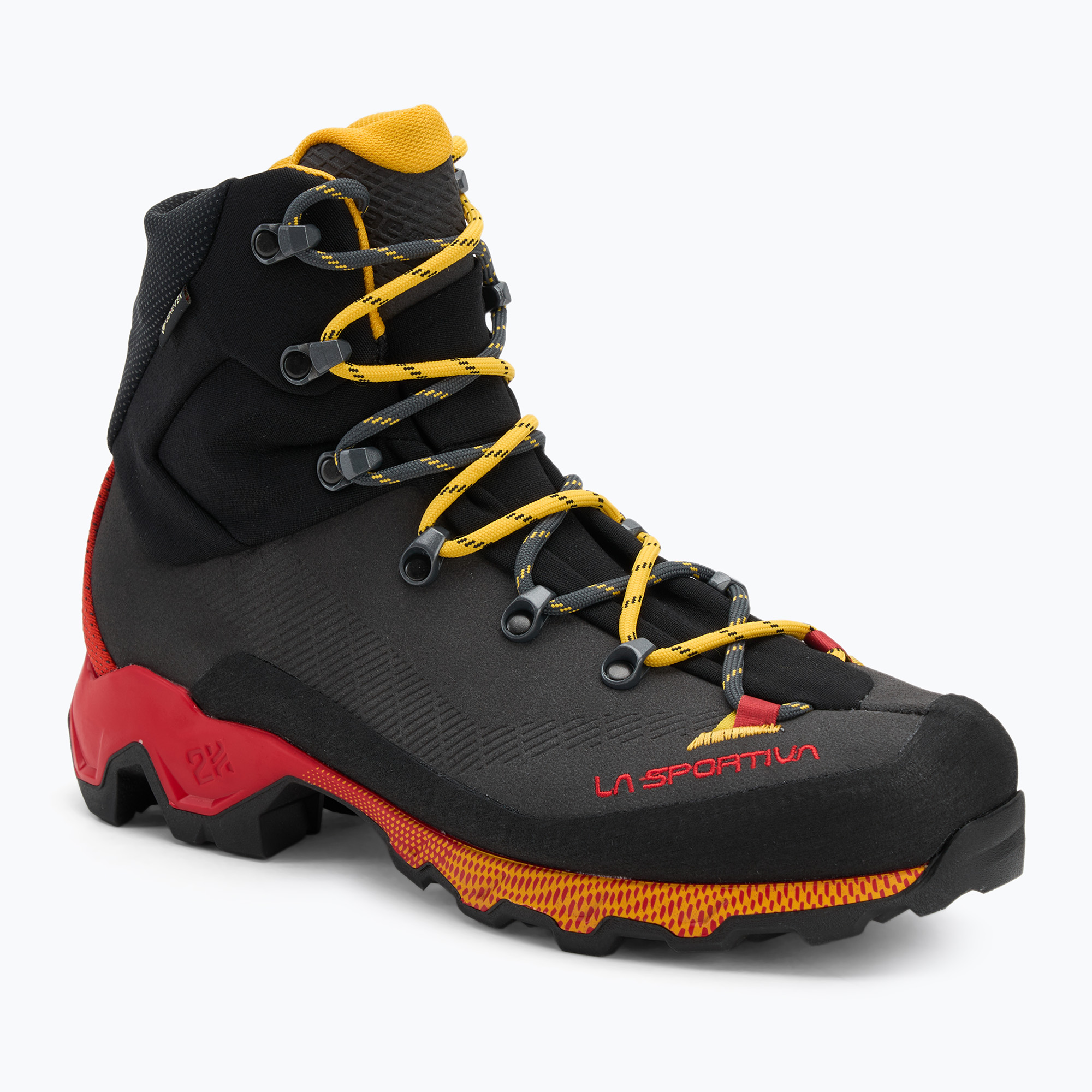 Buty wysokogórskie męskie La Sportiva Aequilibrium Trek GTX carbon/yellow 