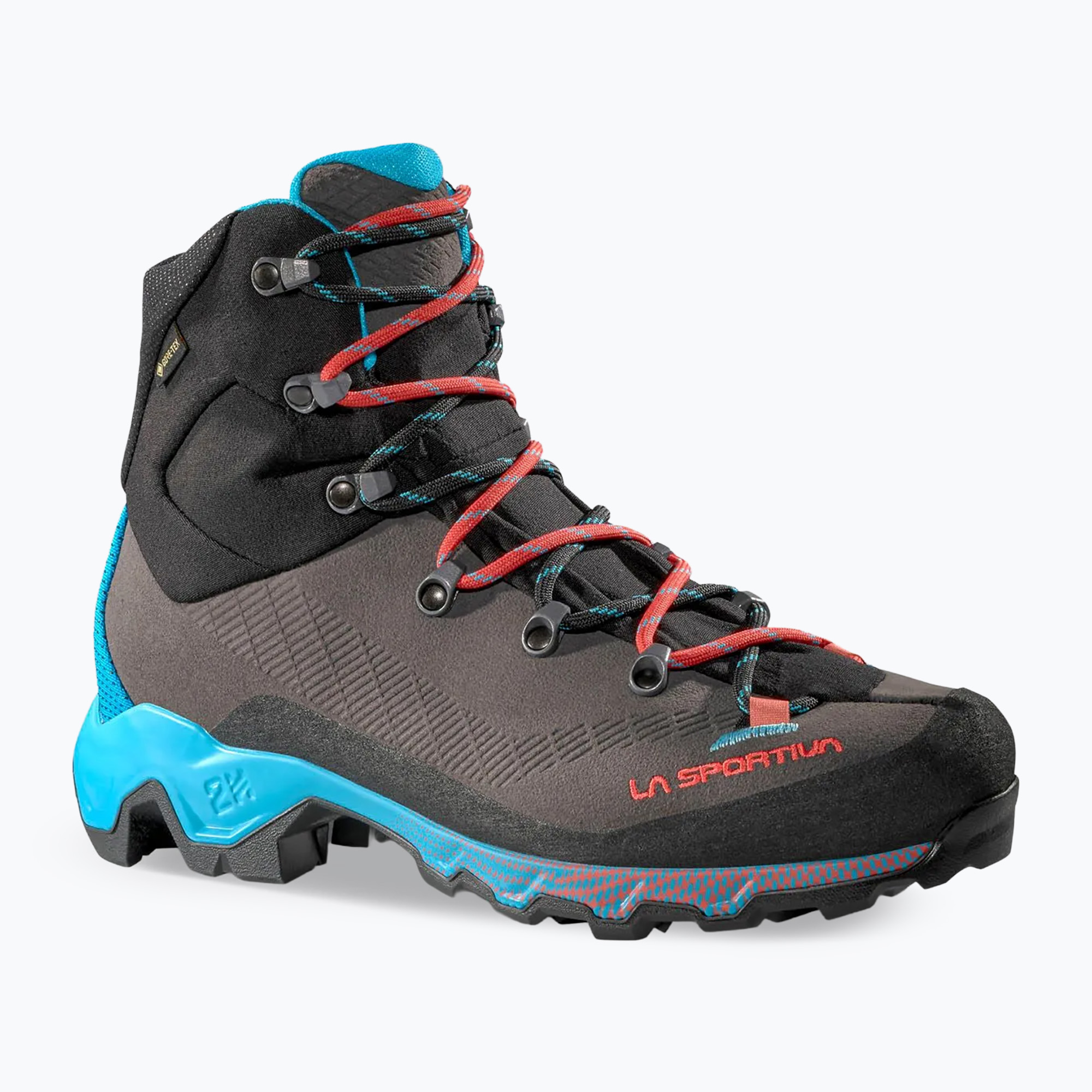 Buty wysokogórskie damskie La Sportiva Aequilibrium Trek GTX carbon/malibu blue 