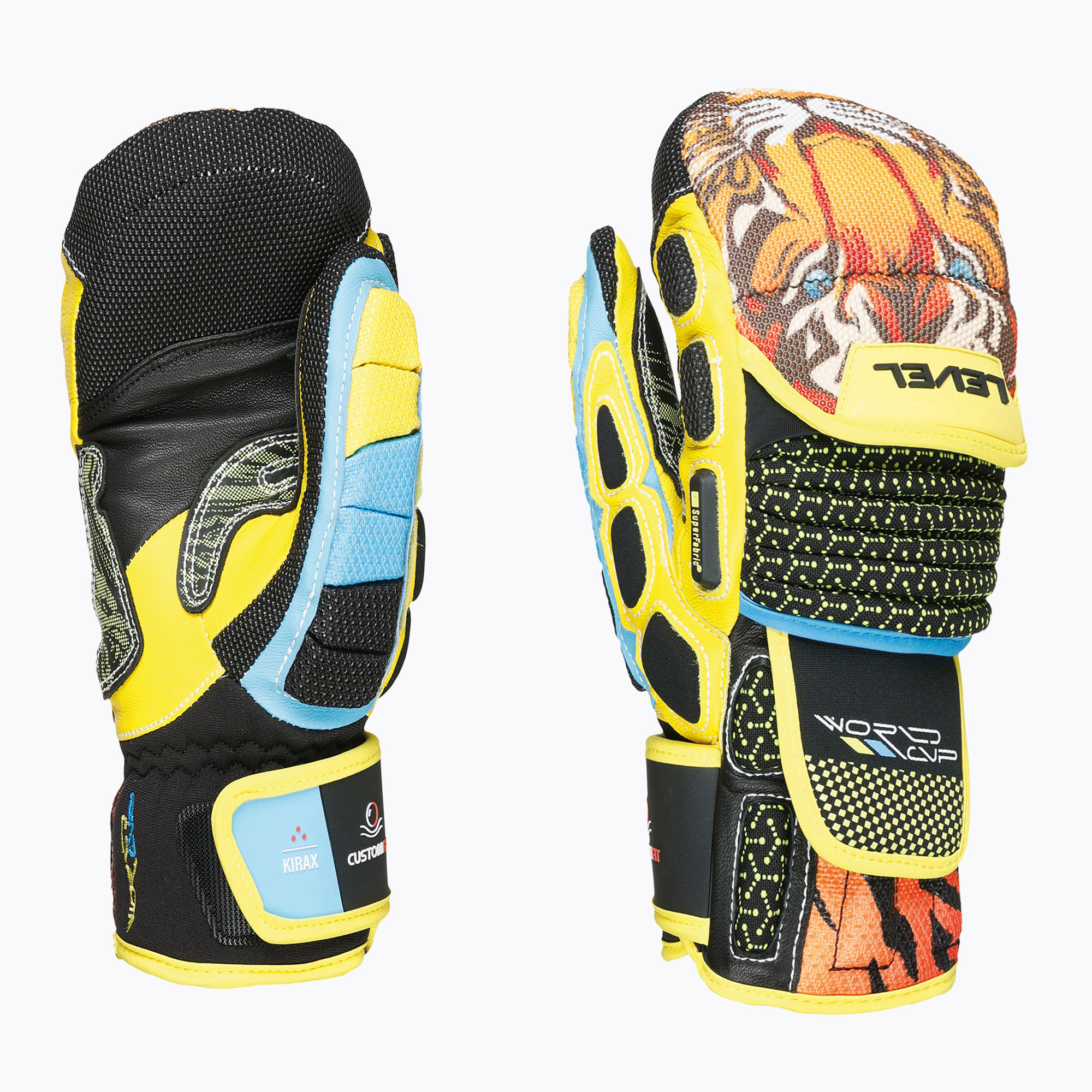 Скиорски ръкавици Level Worldcup Cf Mitt orange
