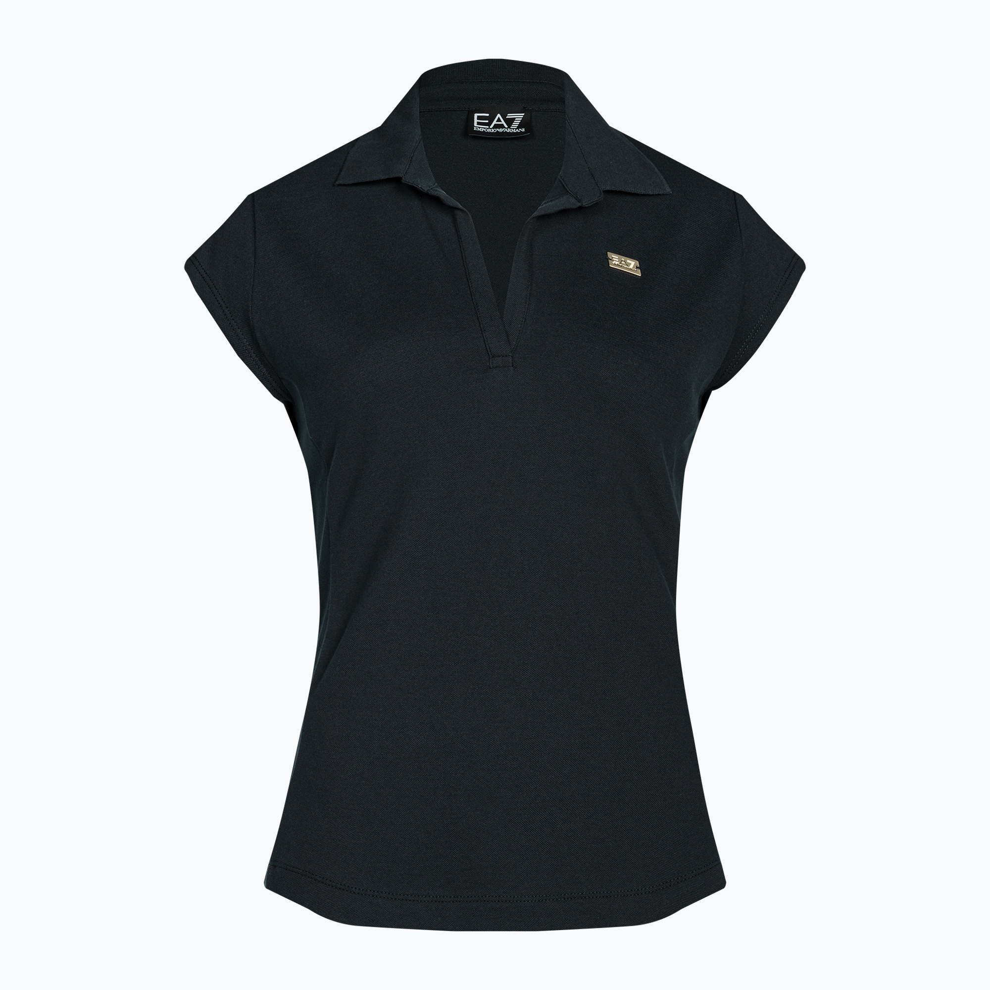 Polo donna EA7 Emporio Armani Train Costa Smeralda blu navy (L) (Train Costa Smeralda Polo SS VN 3DTF11-TJ9DZ)