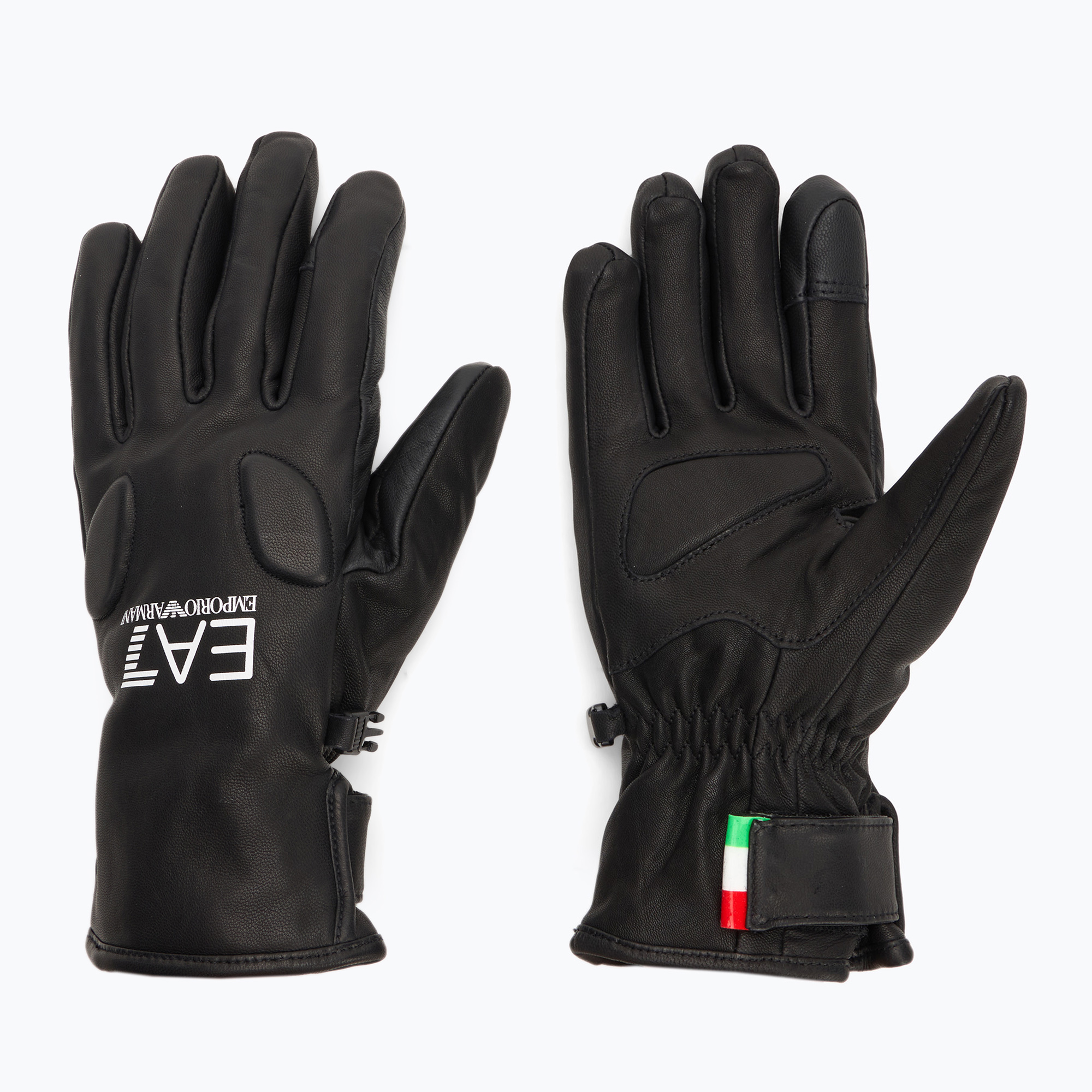 Rękawice narciarskie męskie EA7 Emporio Armani Ski Technical no rings black 