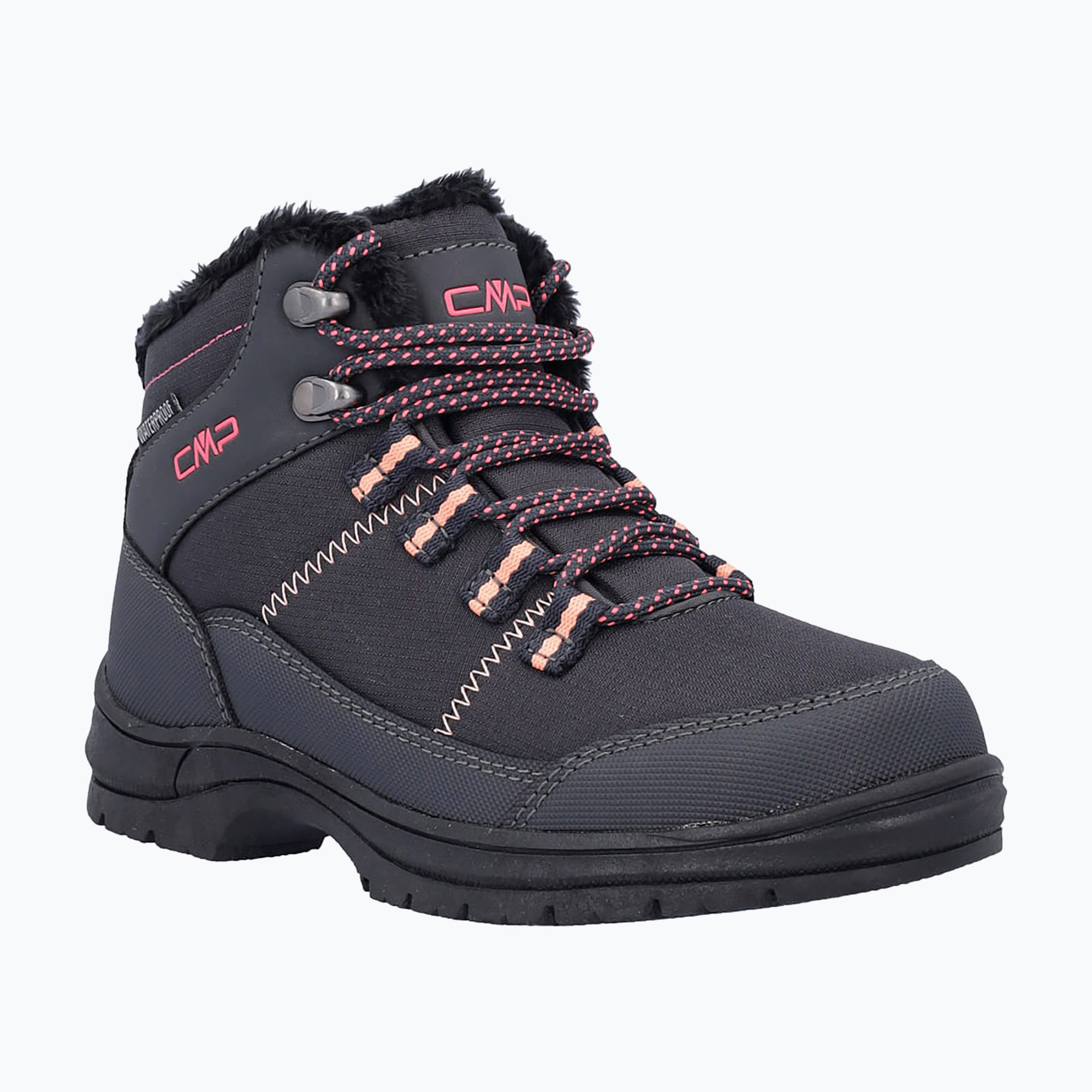 Śniegowce juniorskie CMP Annuuk Snowboots Wp antracite/gloss