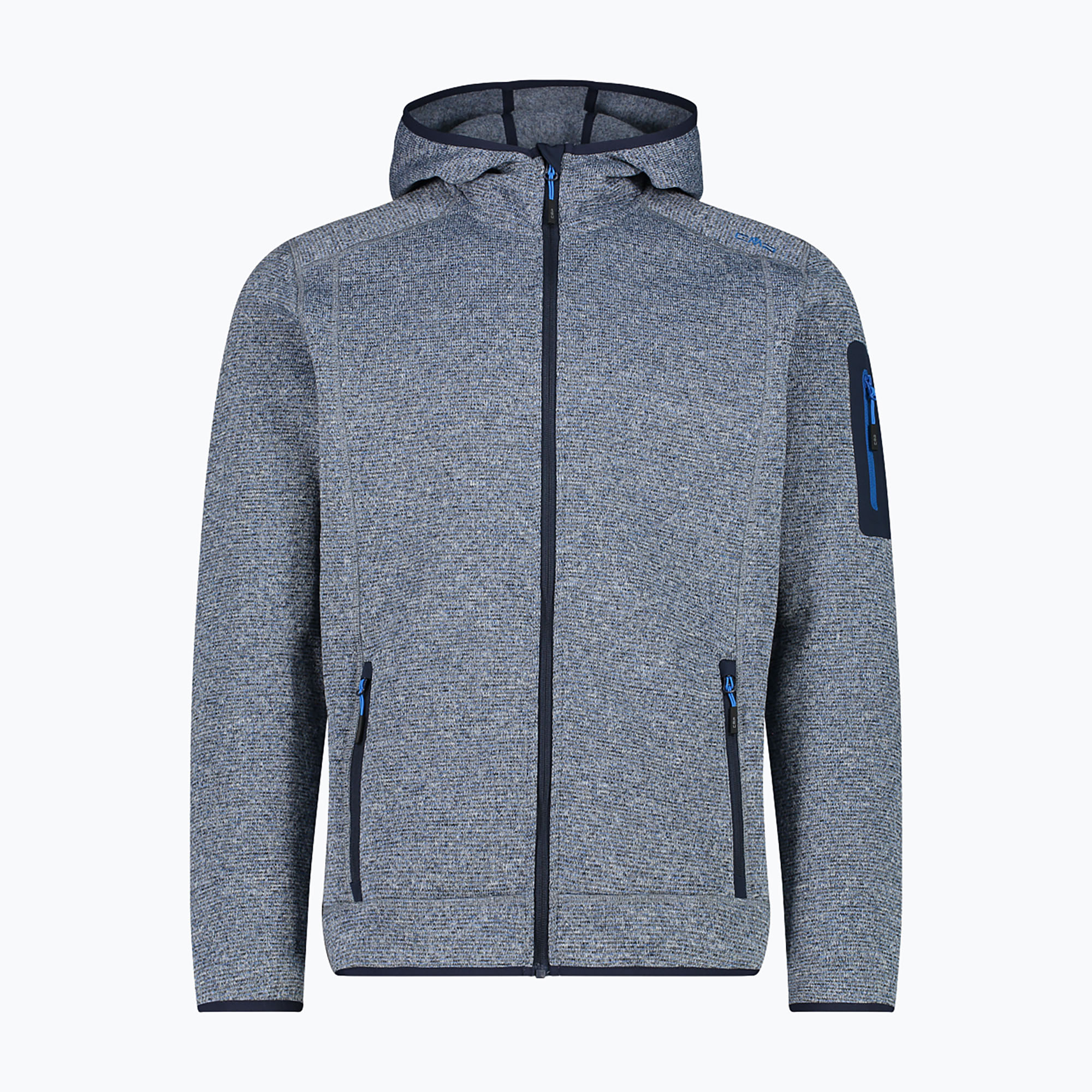 Bluza męska CMP 3H60847N blue ink/ b. blue/ zaffiro 