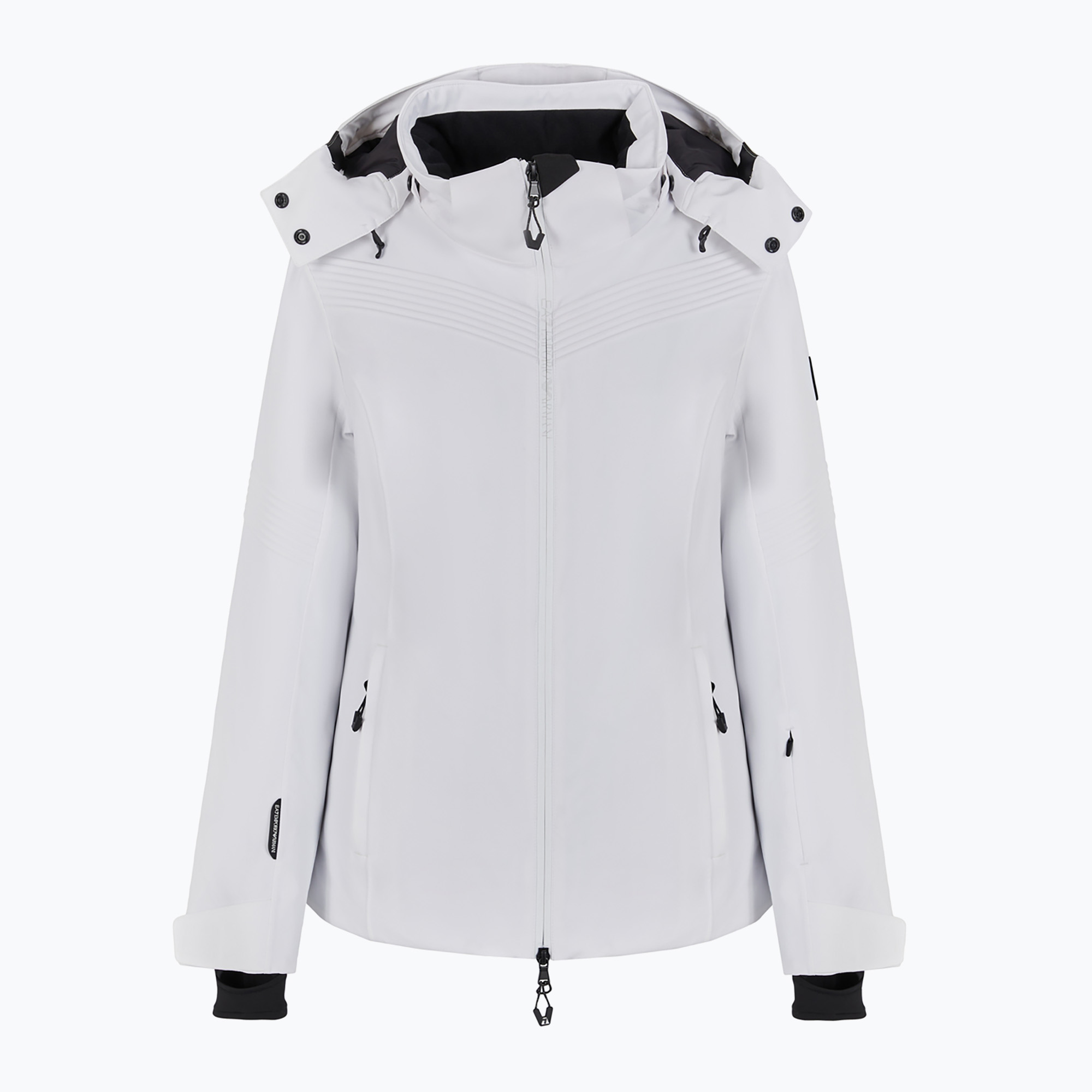 Дамско скиорско яке EA7 Emporio Armani Ski Cortina Embossed Toray white