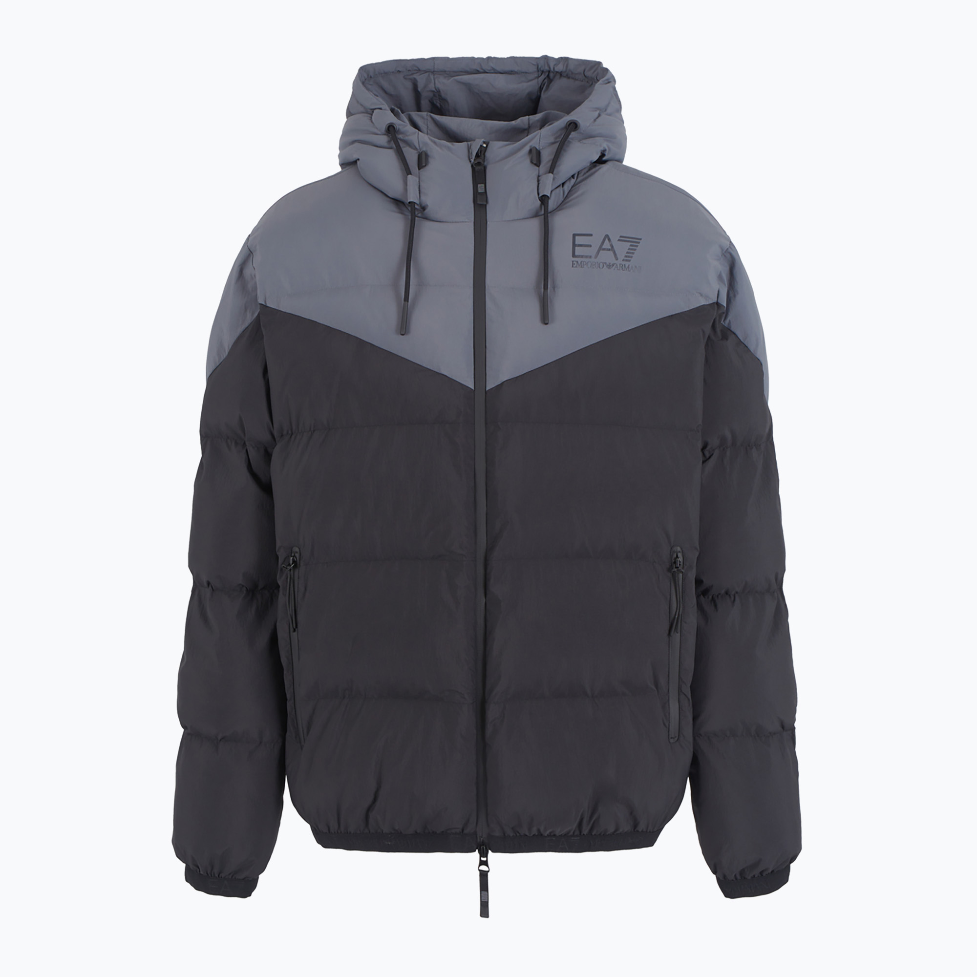 Kurtka męska EA7 Emporio Armani Train Athletic Colour Block Padded black 