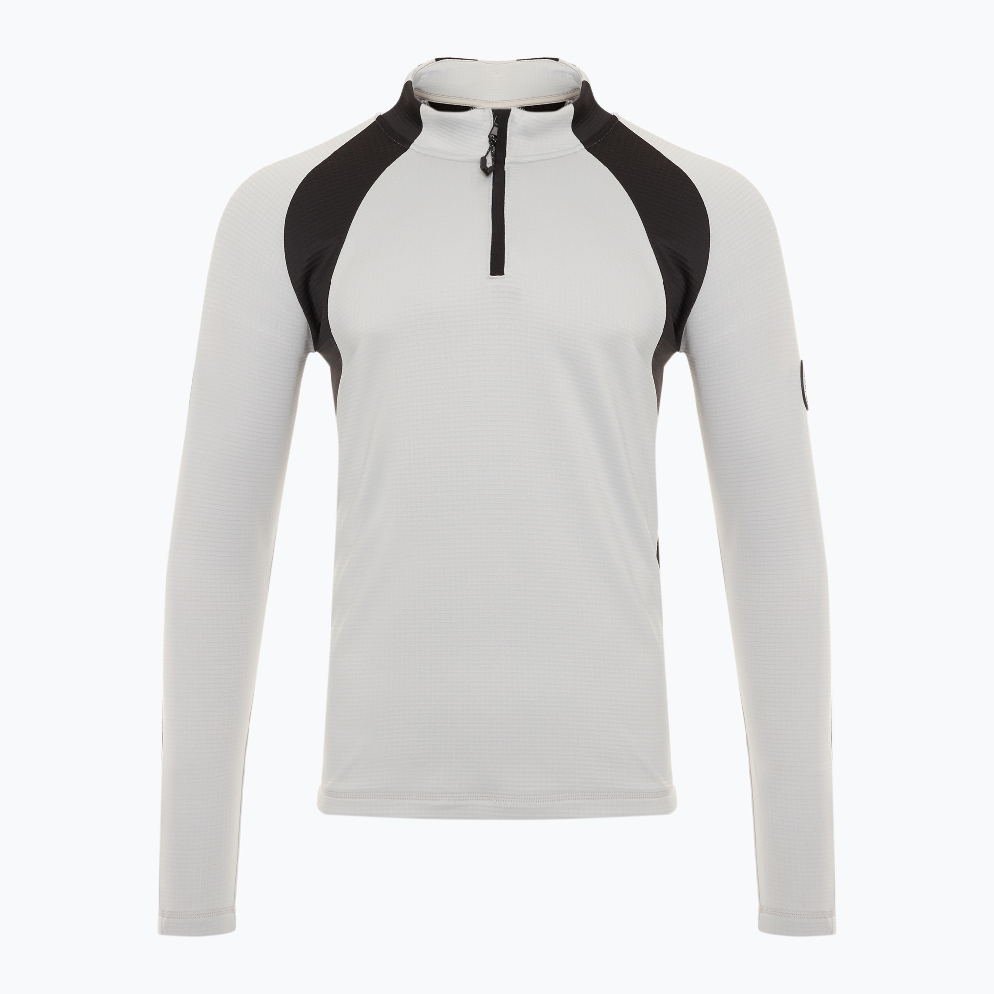 Bluză de schi pentru bărbați  EA7 Emporio Armani Ski St. Moritz Powerstretch T-Top quiet gray (Ski St. Moritz Powerstretch T-Top PJQXZ-6DPMA5-1951)