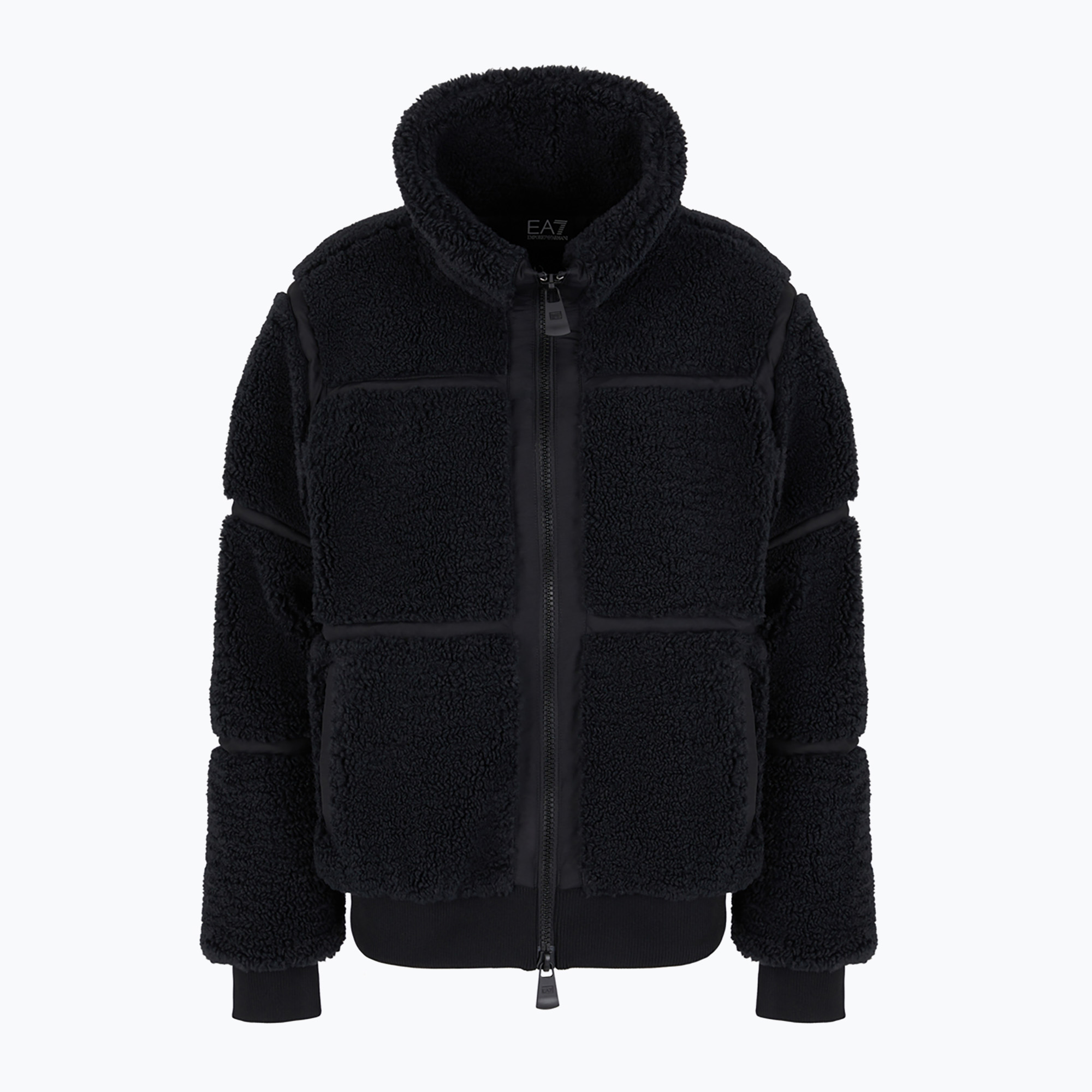 Kurtka damska EA7 Emporio Armani Train Contemporary Sport Teddy black 