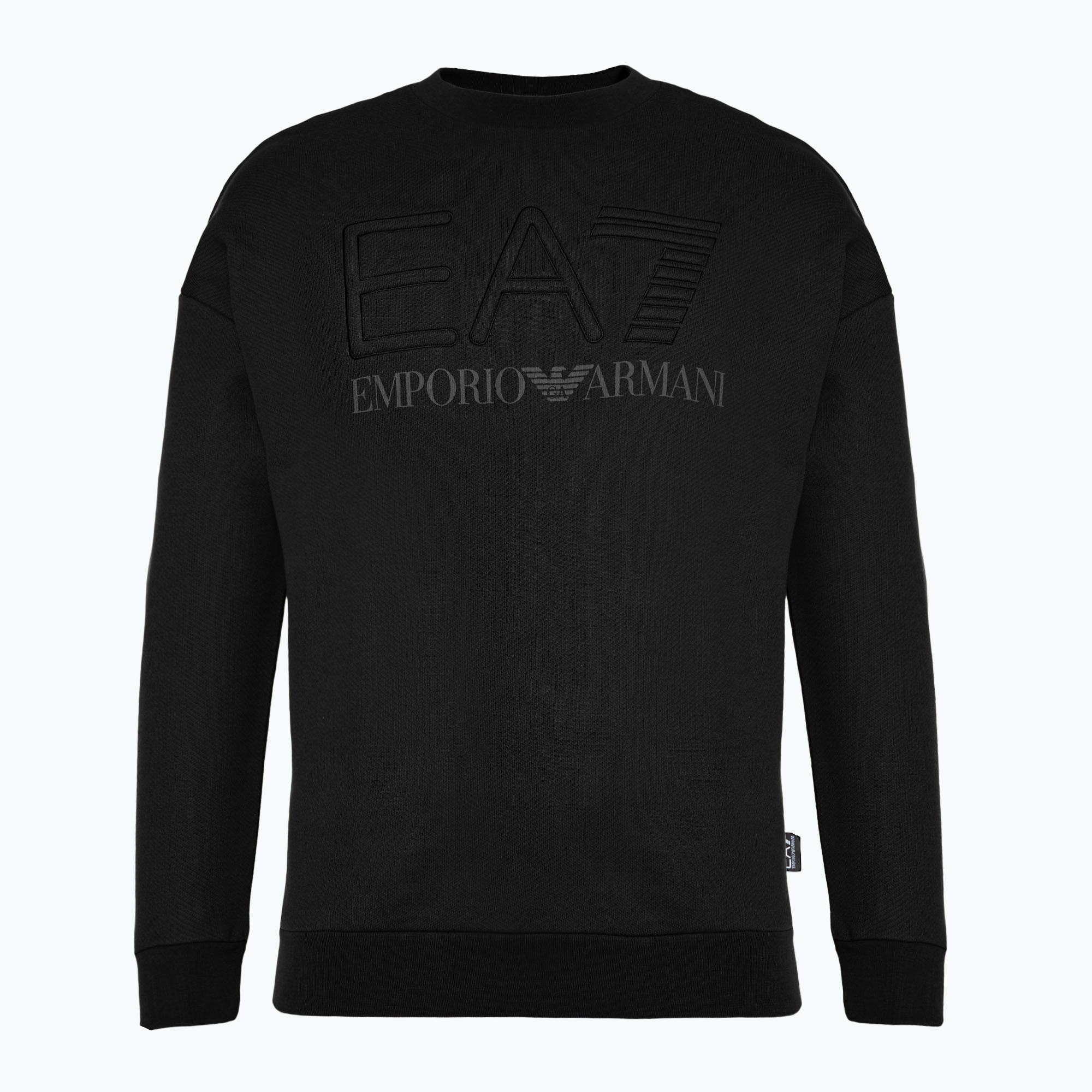 Bluza EA7 Emporio Armani Train Logo Series Embroidery T-Top Coft black 