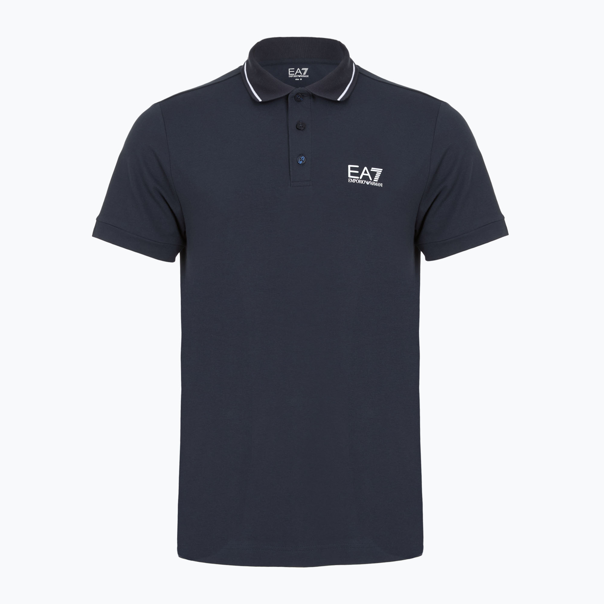 Koszulka polo męska EA7 Emporio Armani Core Identity Piqué Polo armani blue 