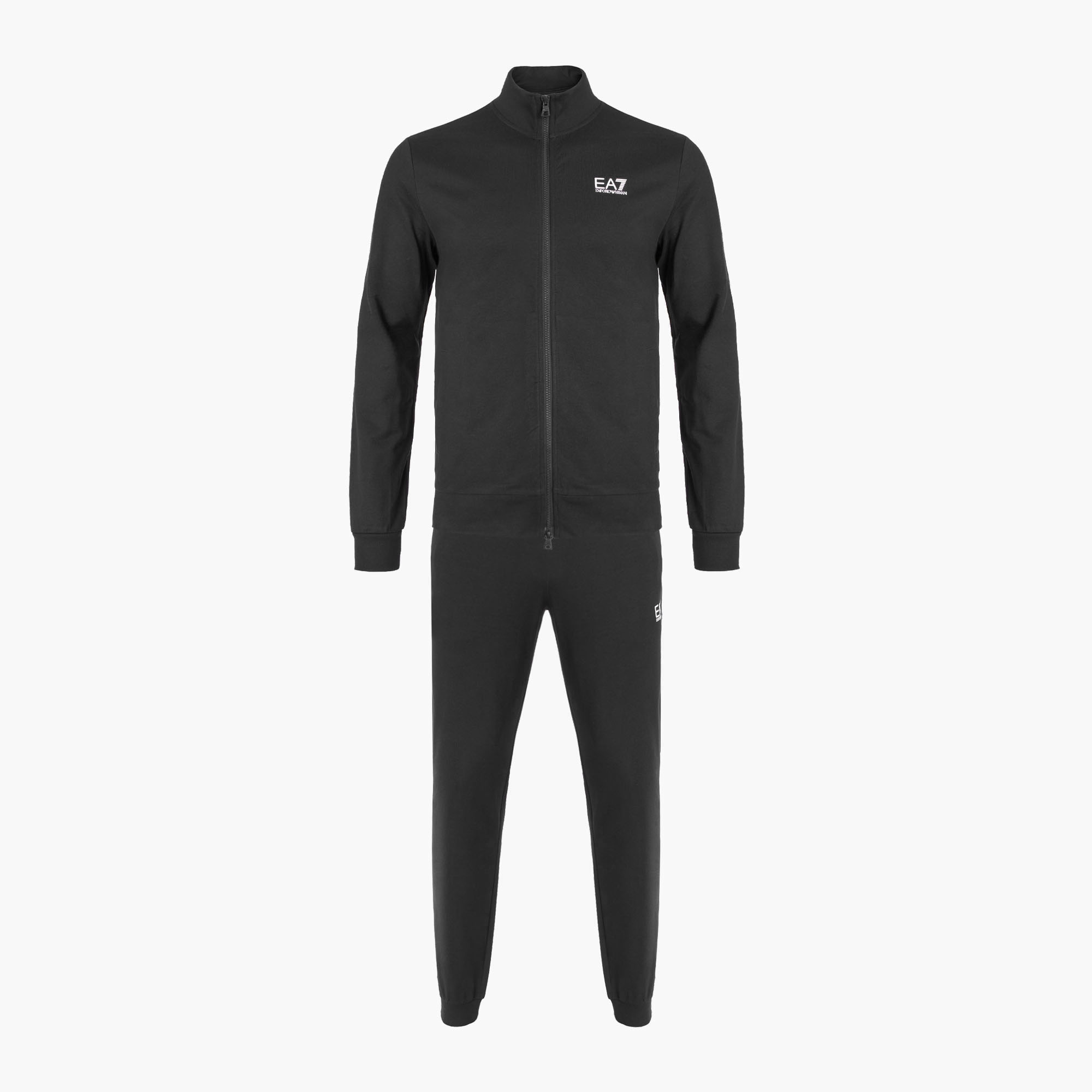 Dres męski EA7 Emporio Armani Train Core Identity Tracksuit FZ black 