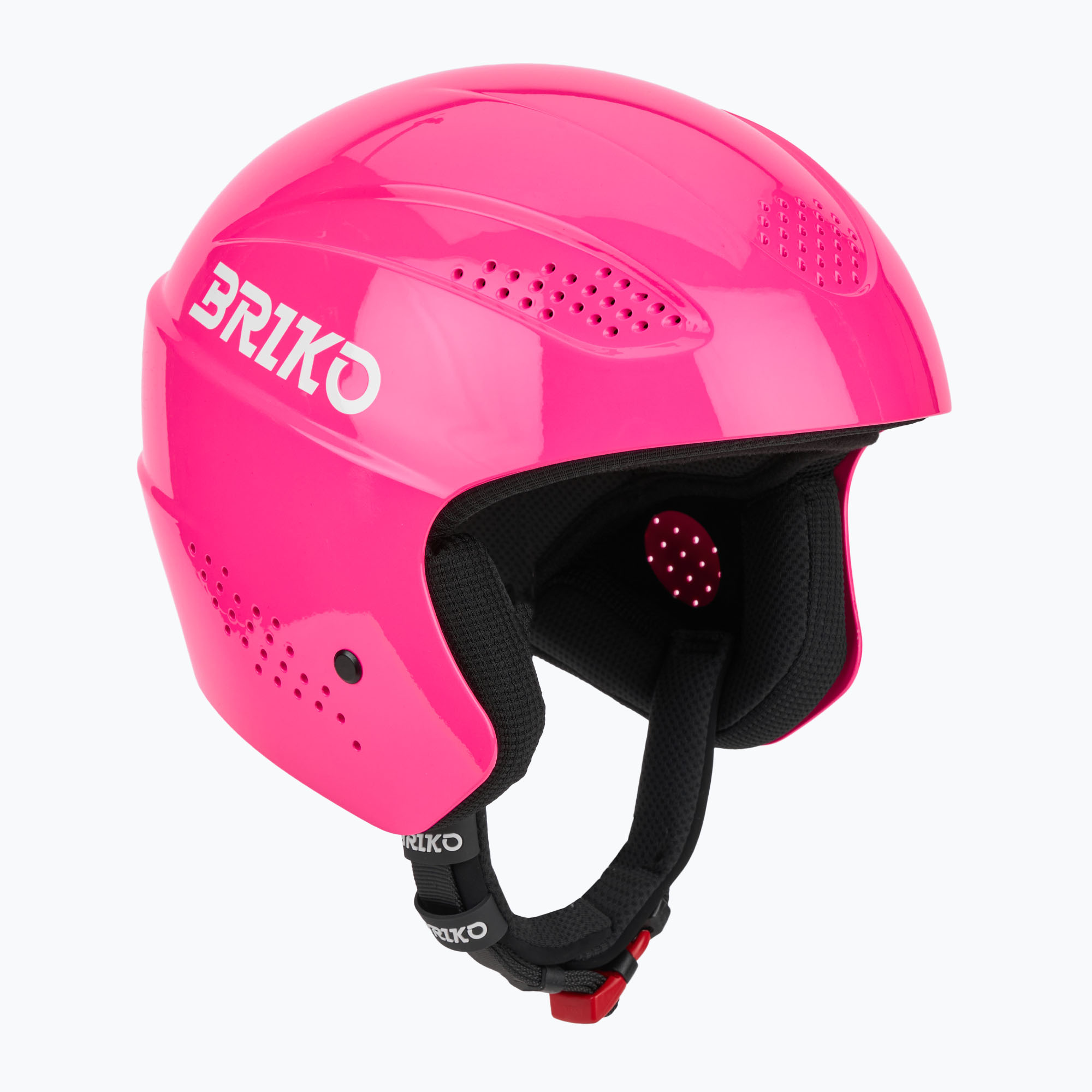 Casco da sci per bambini Briko Elias Jr shiny neon pink (54-58 cm (M)) (Elias Jr 28115LW)
